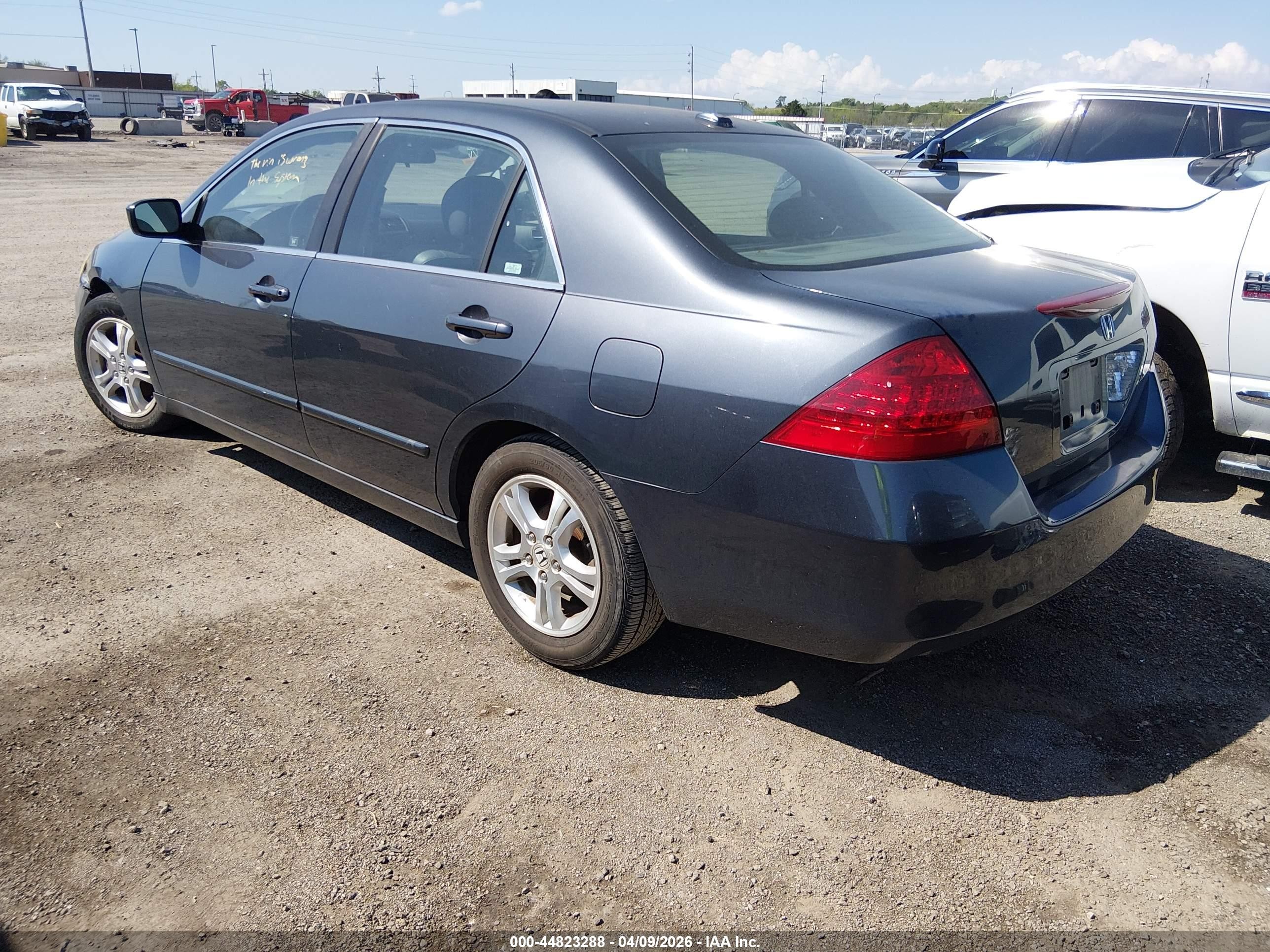 2006 Honda Accord 2.4 Ex Gray vin: 1HGCM56816A136654