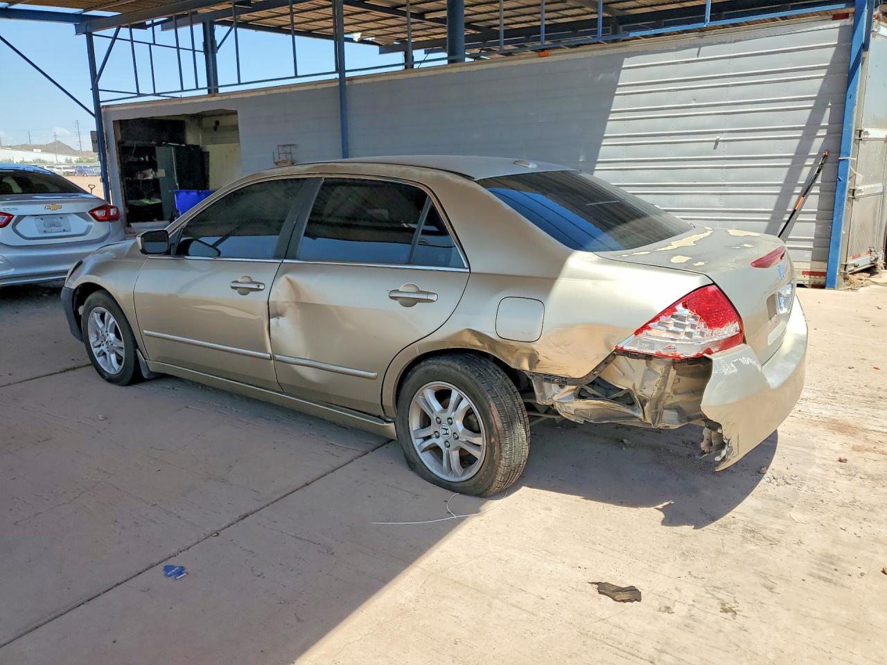 2006 Honda Accord Ex Золотой vin: 1HGCM56816A139747