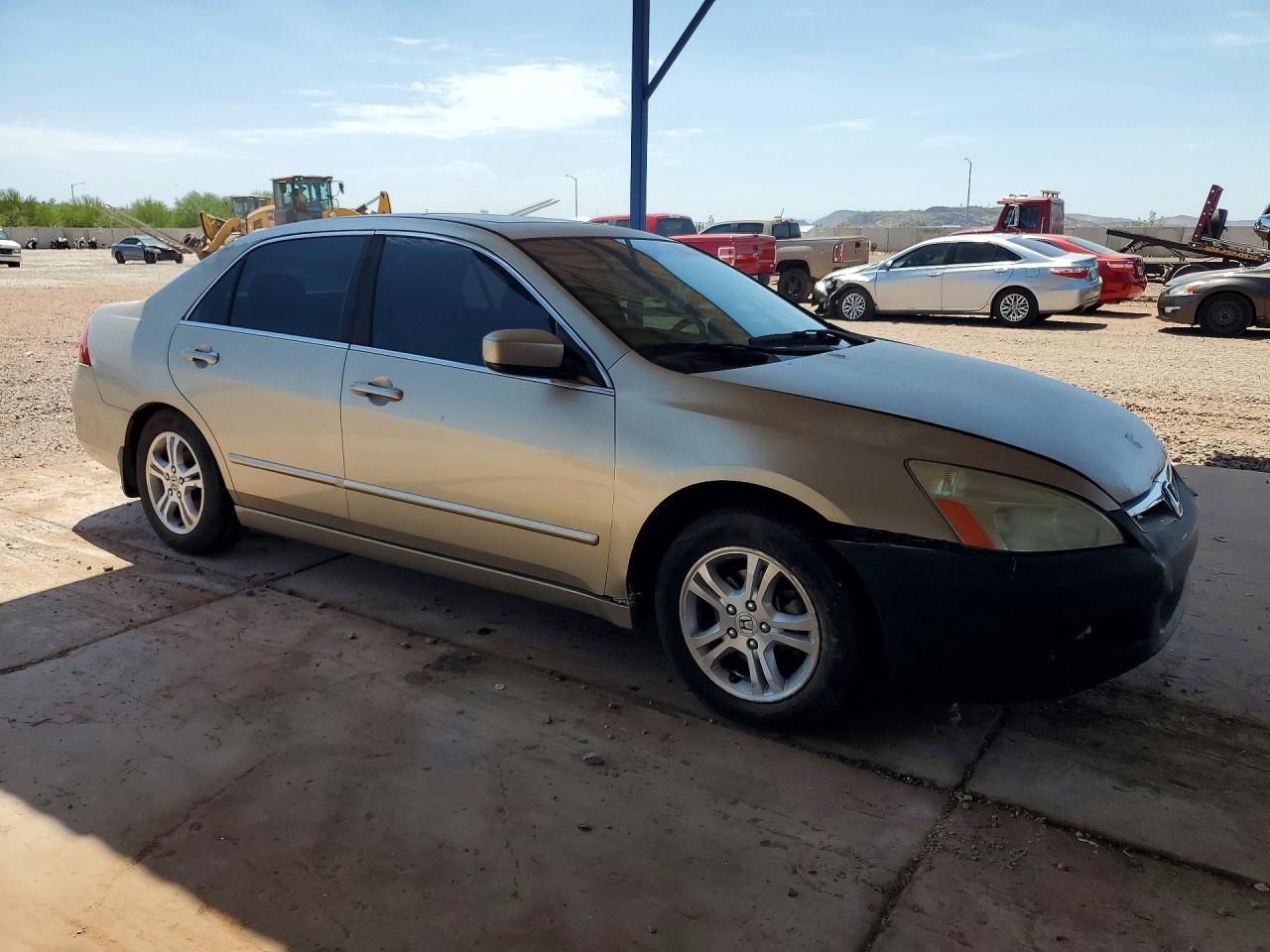 2006 Honda Accord Ex Золотой vin: 1HGCM56816A139747