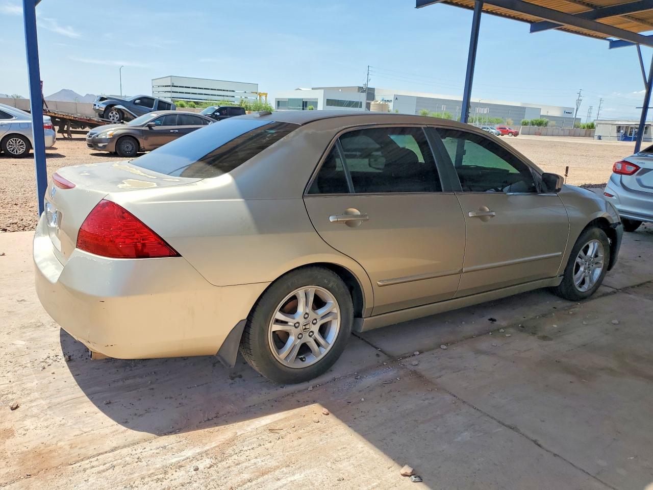 2006 Honda Accord Ex Золотой vin: 1HGCM56816A139747