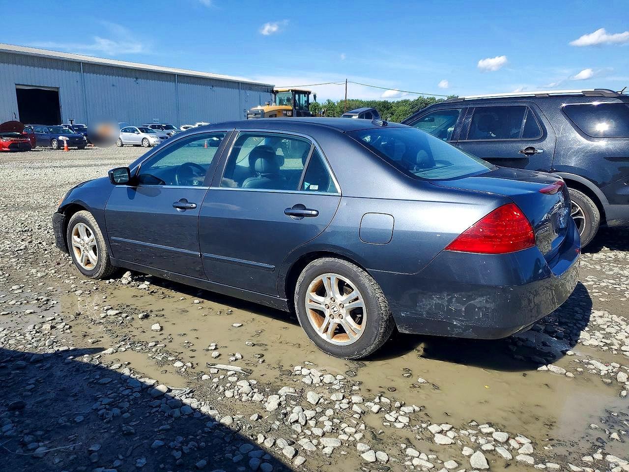 2006 Honda Accord Ex Gray vin: 1HGCM56816A152269