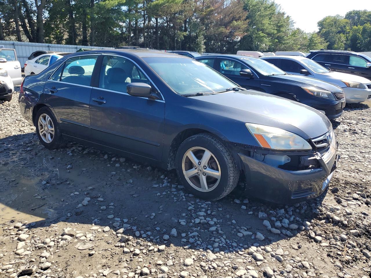 2006 Honda Accord Ex Gray vin: 1HGCM56816A152269