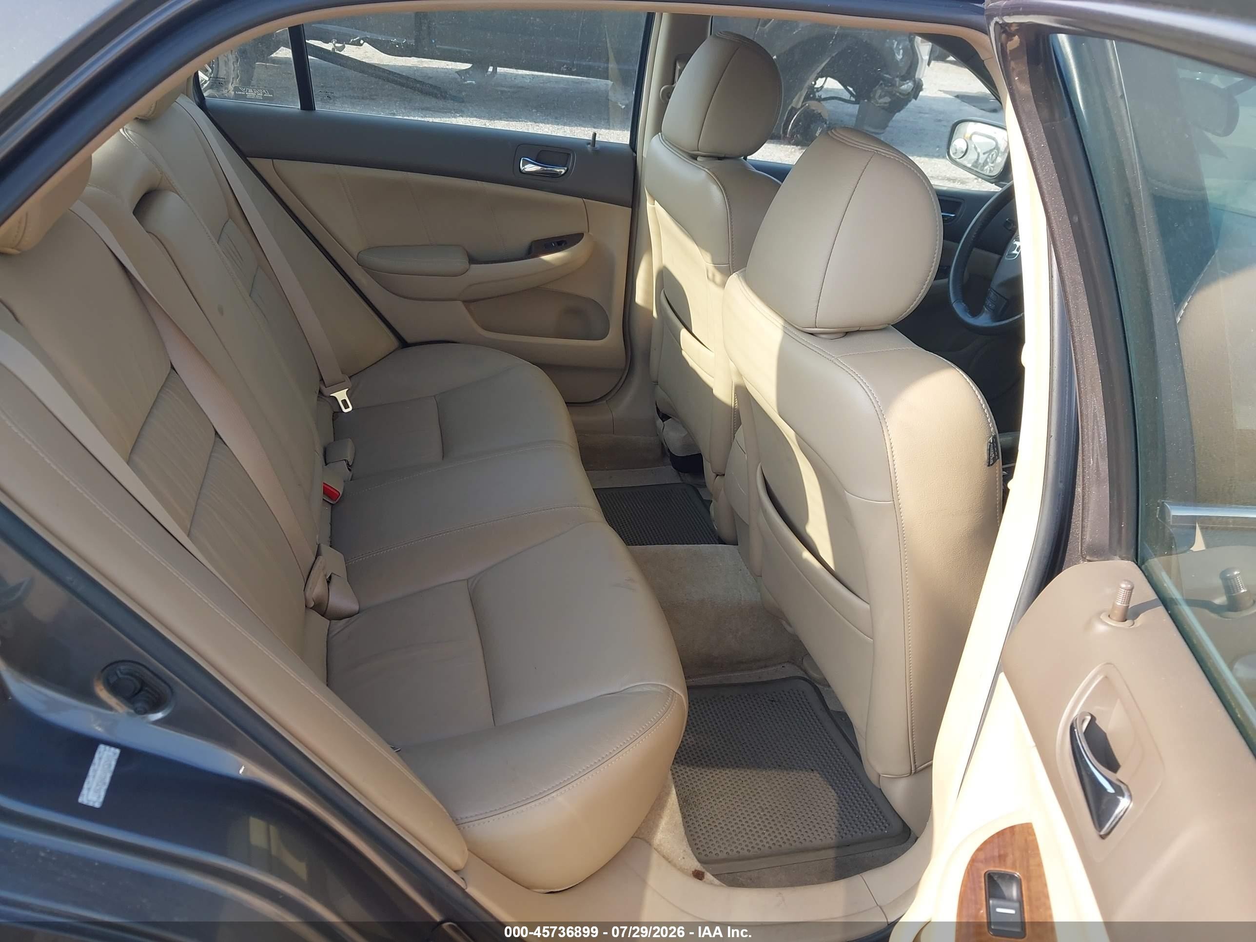 2006 Honda Accord 2.4 Ex Gray vin: 1HGCM56816A152644