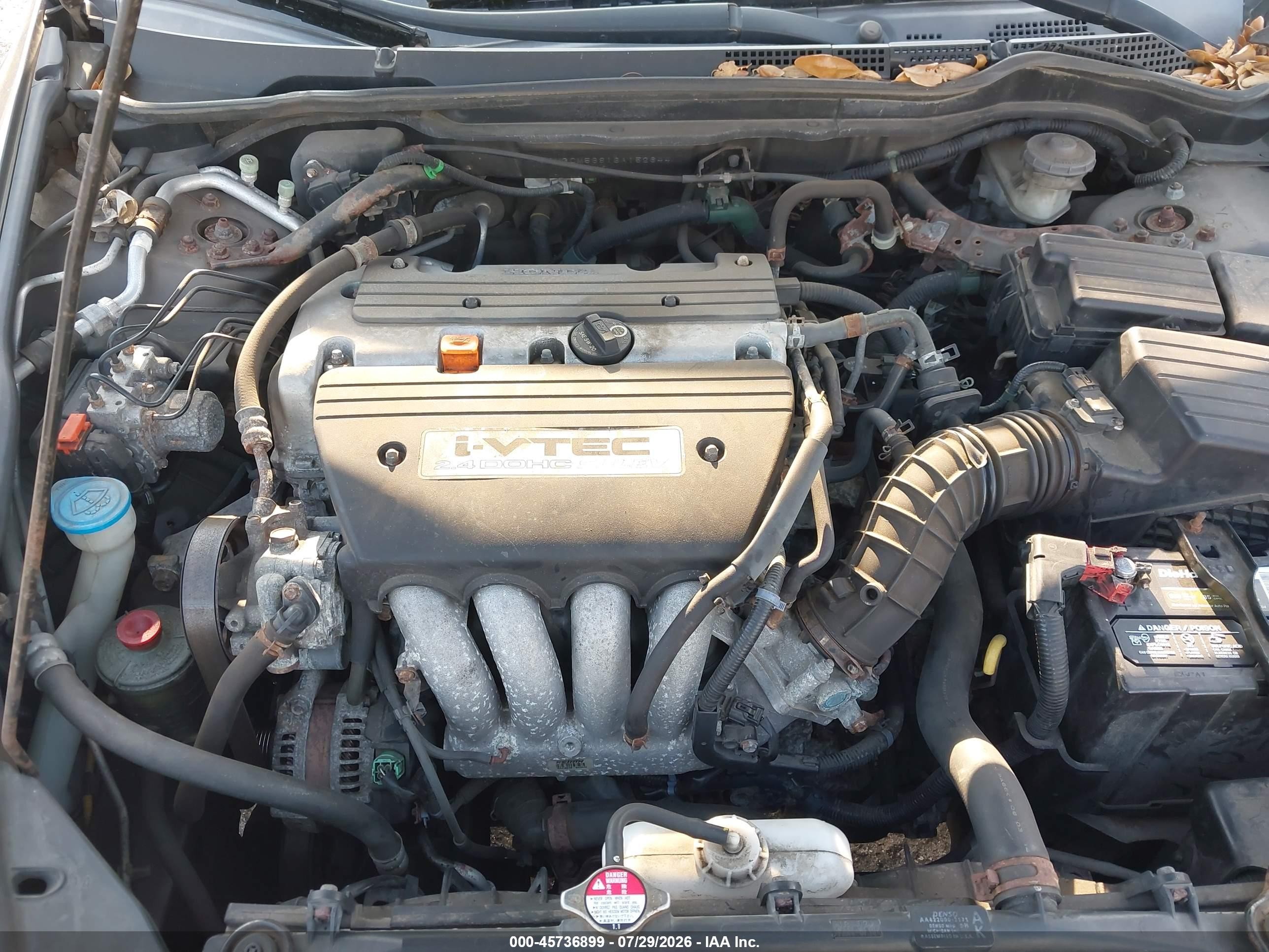 2006 Honda Accord 2.4 Ex Gray vin: 1HGCM56816A152644