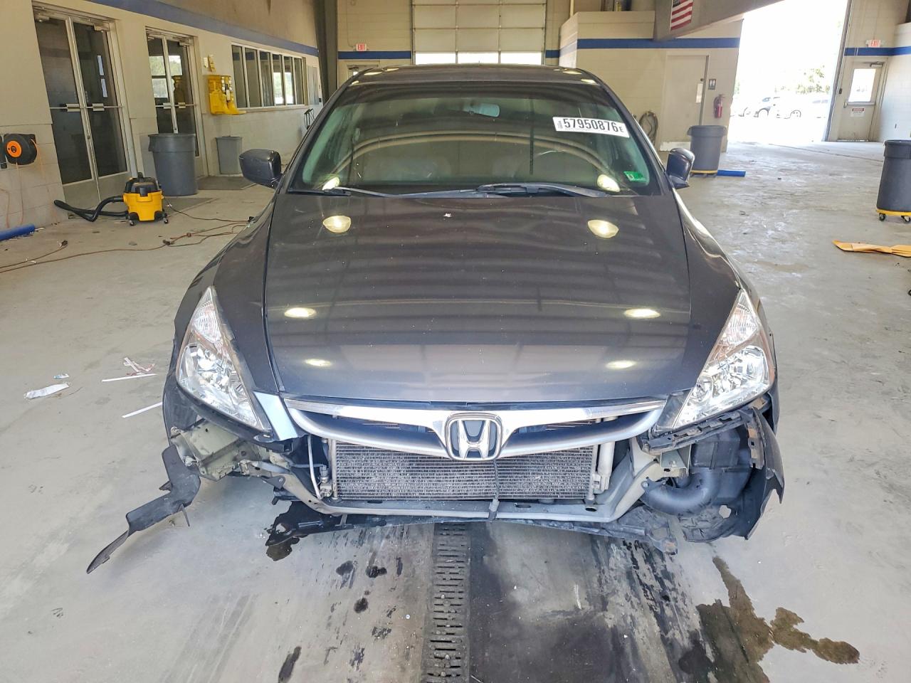 2006 Honda Accord Gray vin: 1HGCM56816A172151