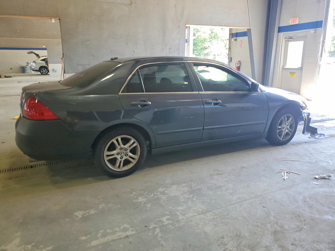 2006 Honda Accord Gray vin: 1HGCM56816A172151