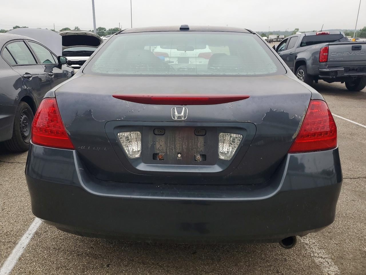 2006 Honda Accord Ex Серый vin: 1HGCM56816A172473