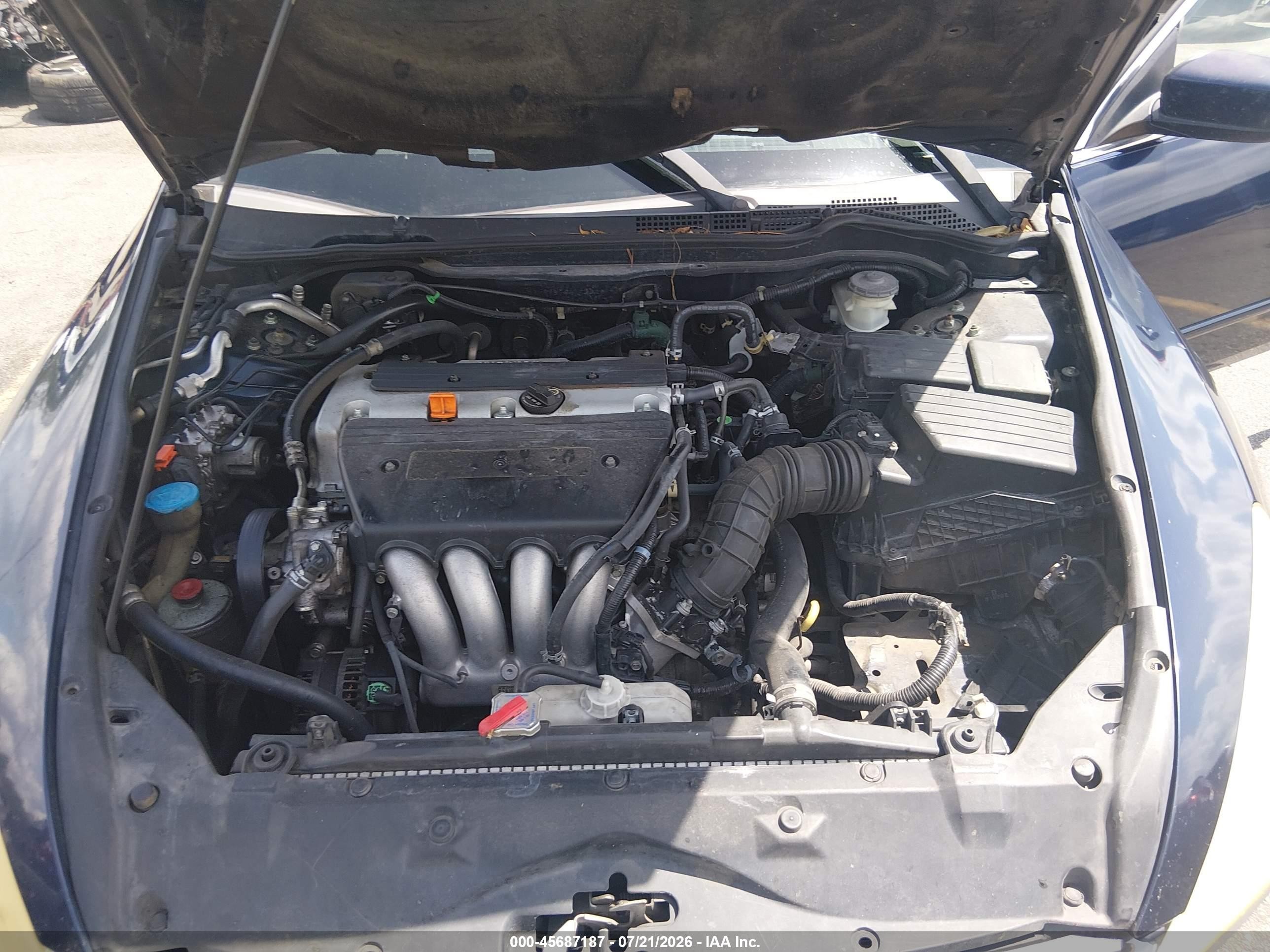 2006 Honda Accord 2.4 Ex Blue vin: 1HGCM56816A176328