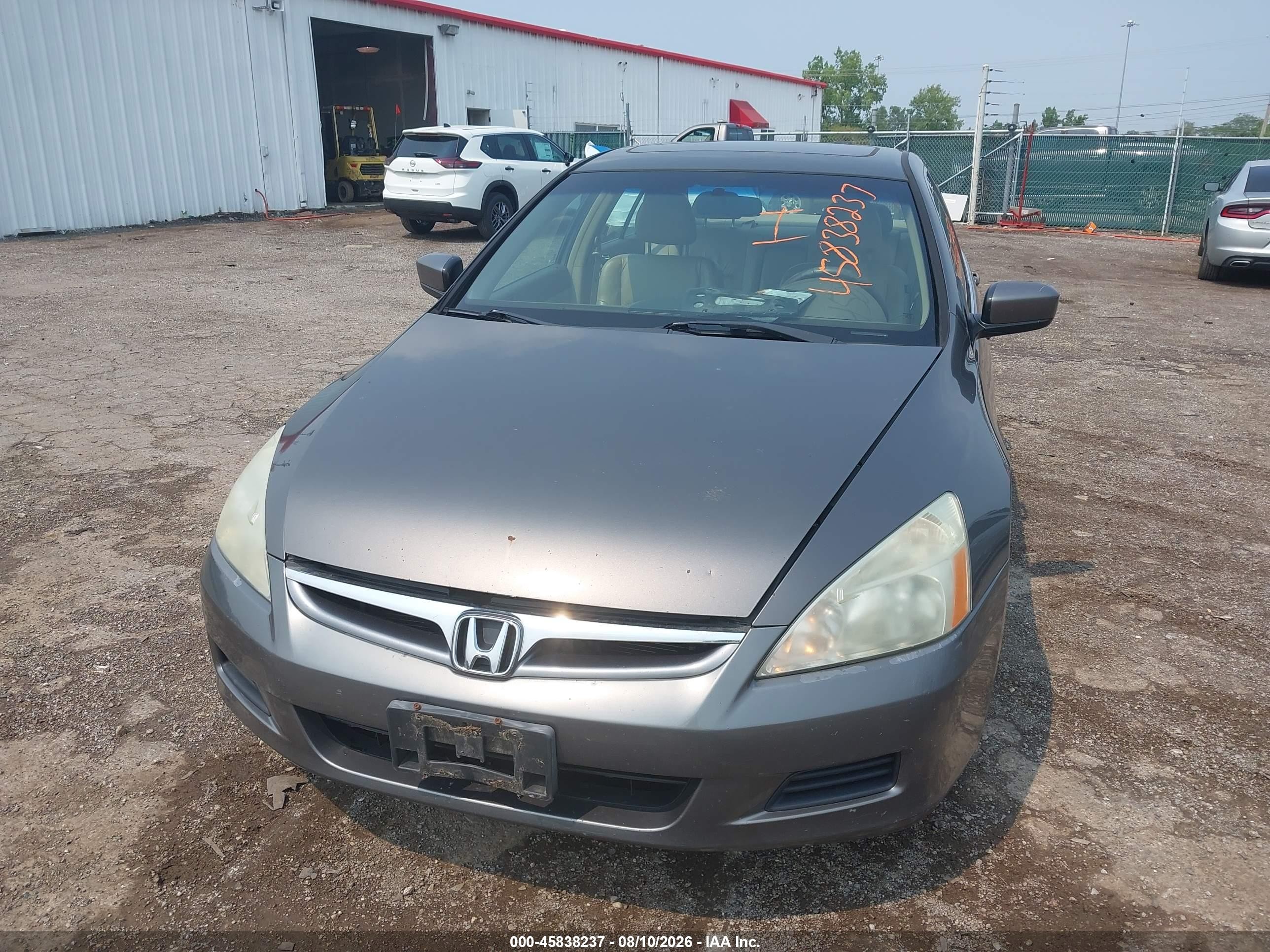 2006 Honda Accord 2.4 Ex Brown vin: 1HGCM56816A177270