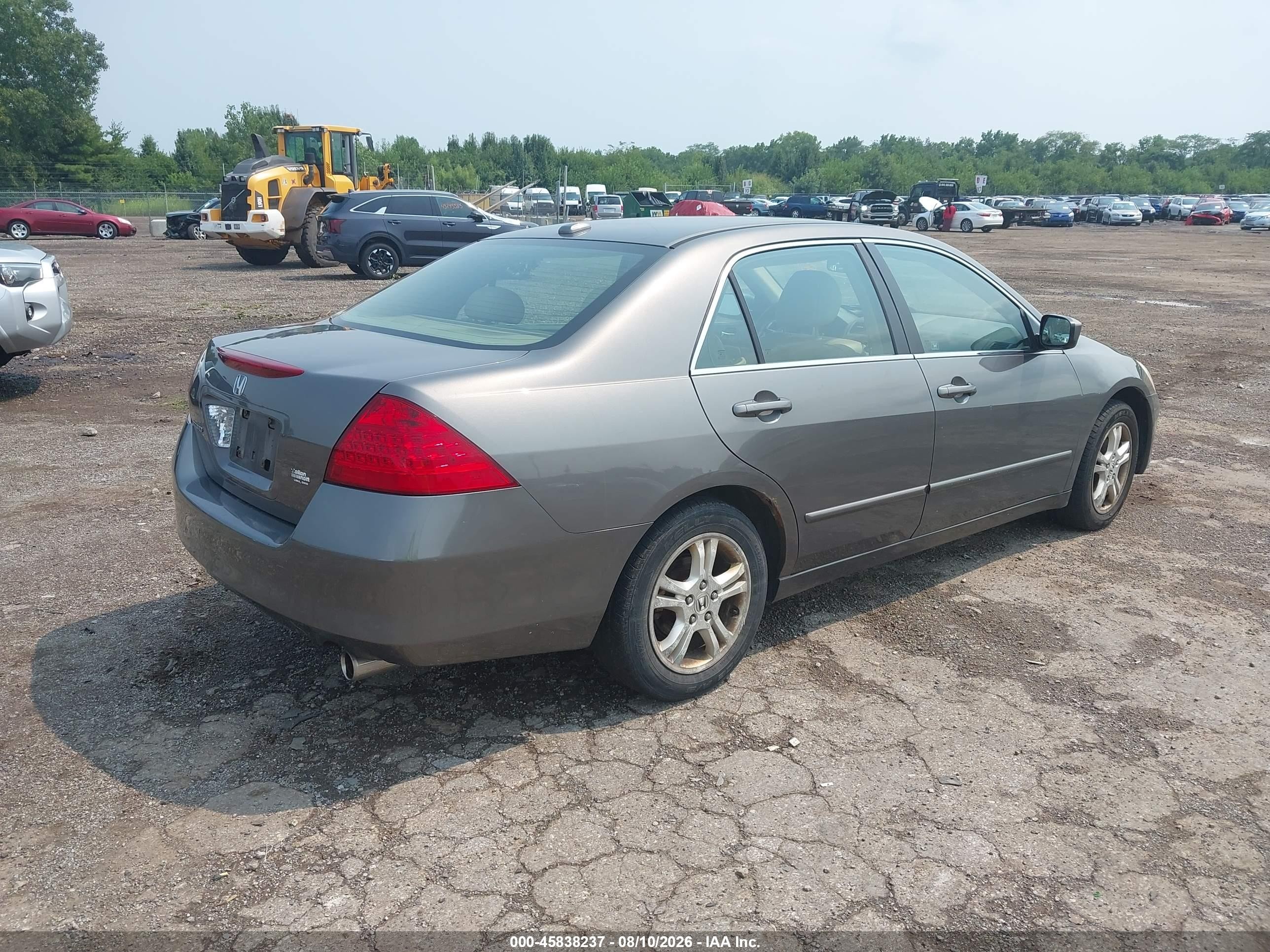 2006 Honda Accord 2.4 Ex Brown vin: 1HGCM56816A177270