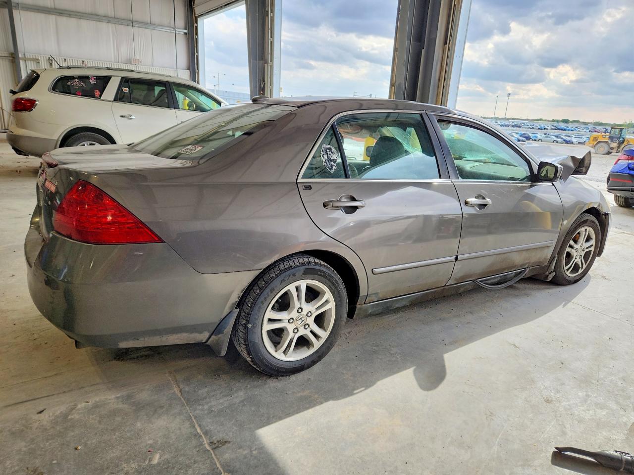 2006 Honda Accord Ex Silver vin: 1HGCM56816A182999