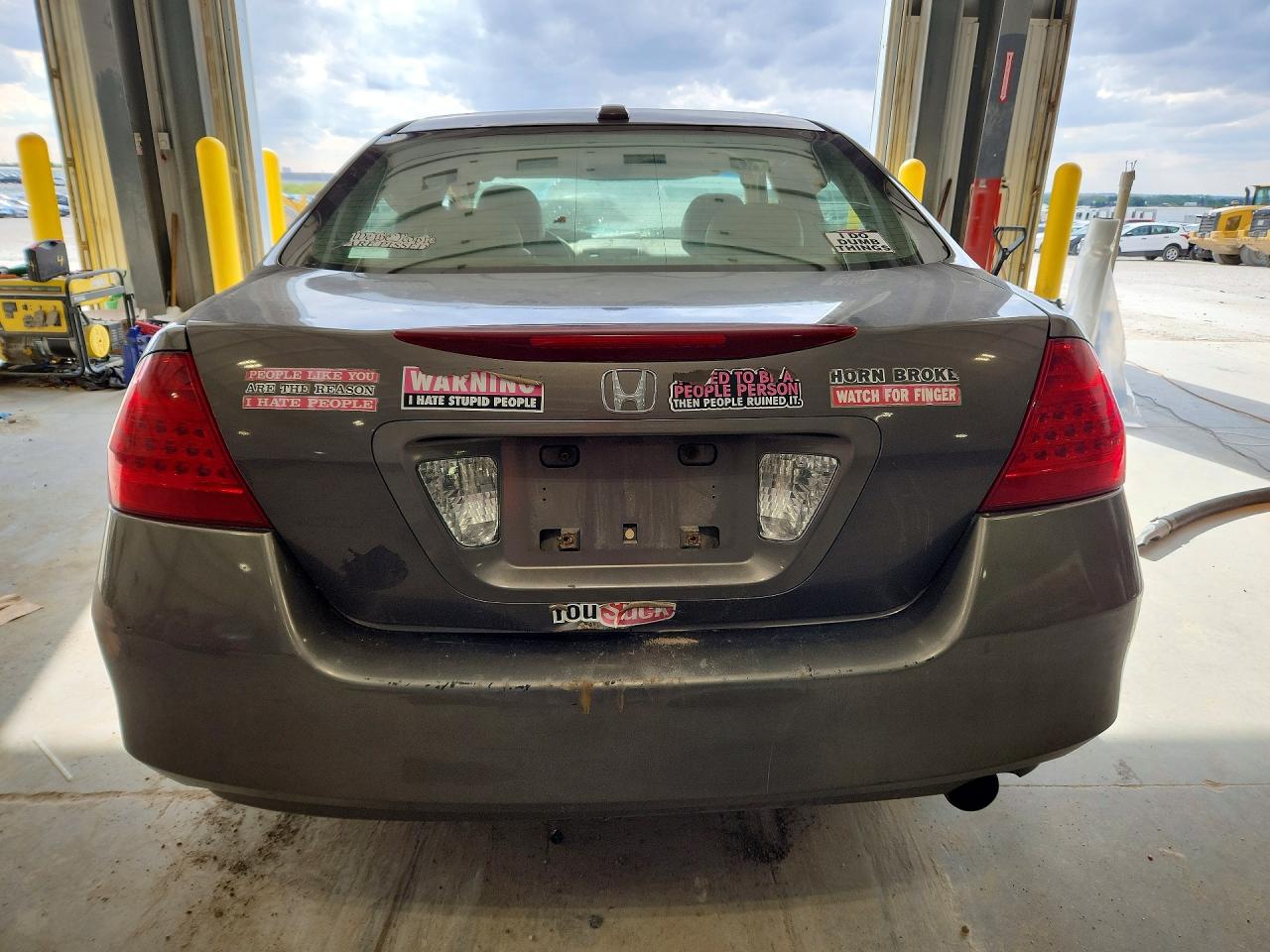 2006 Honda Accord Ex Silver vin: 1HGCM56816A182999