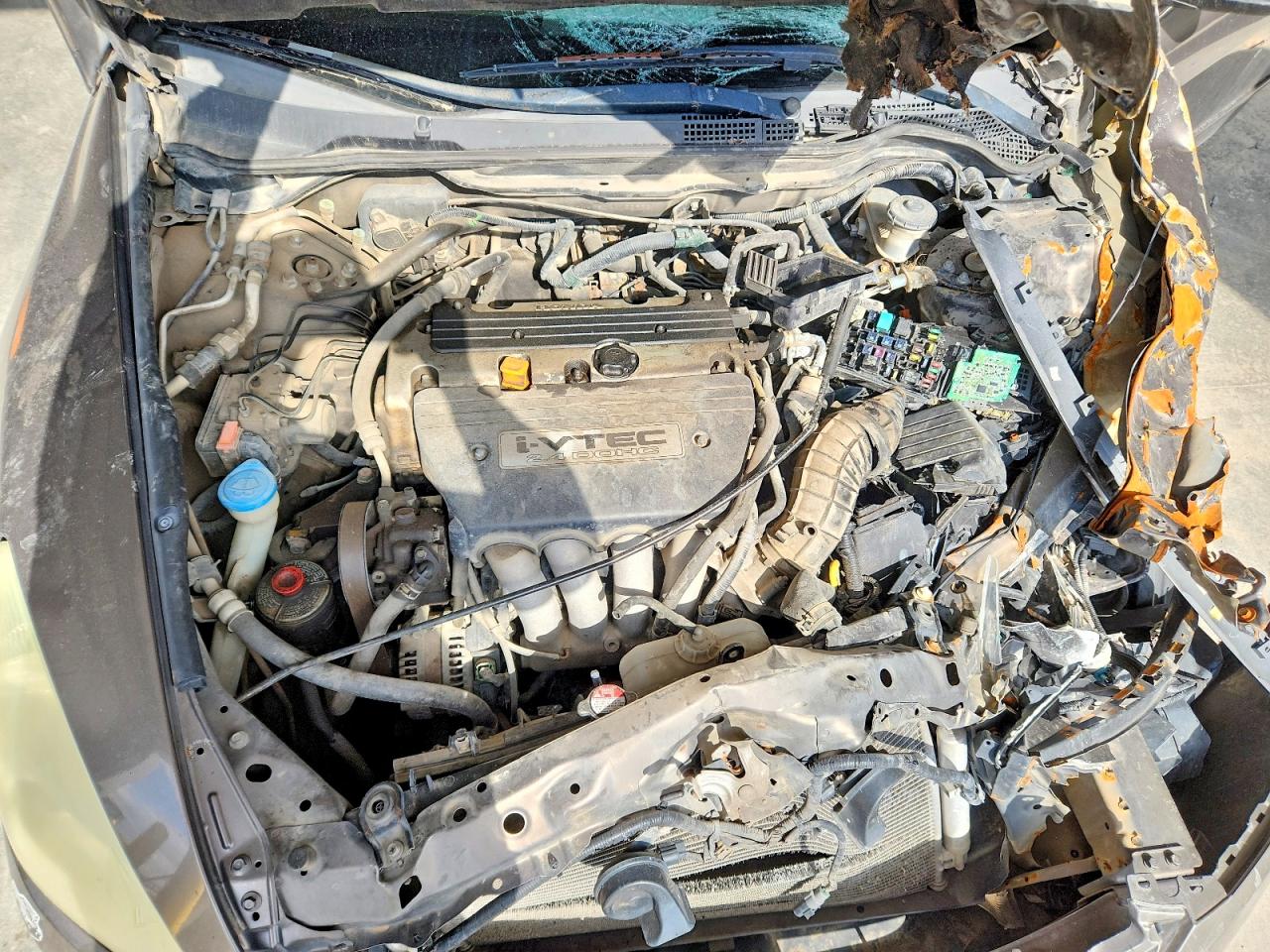 2006 Honda Accord Ex Silver vin: 1HGCM56816A182999
