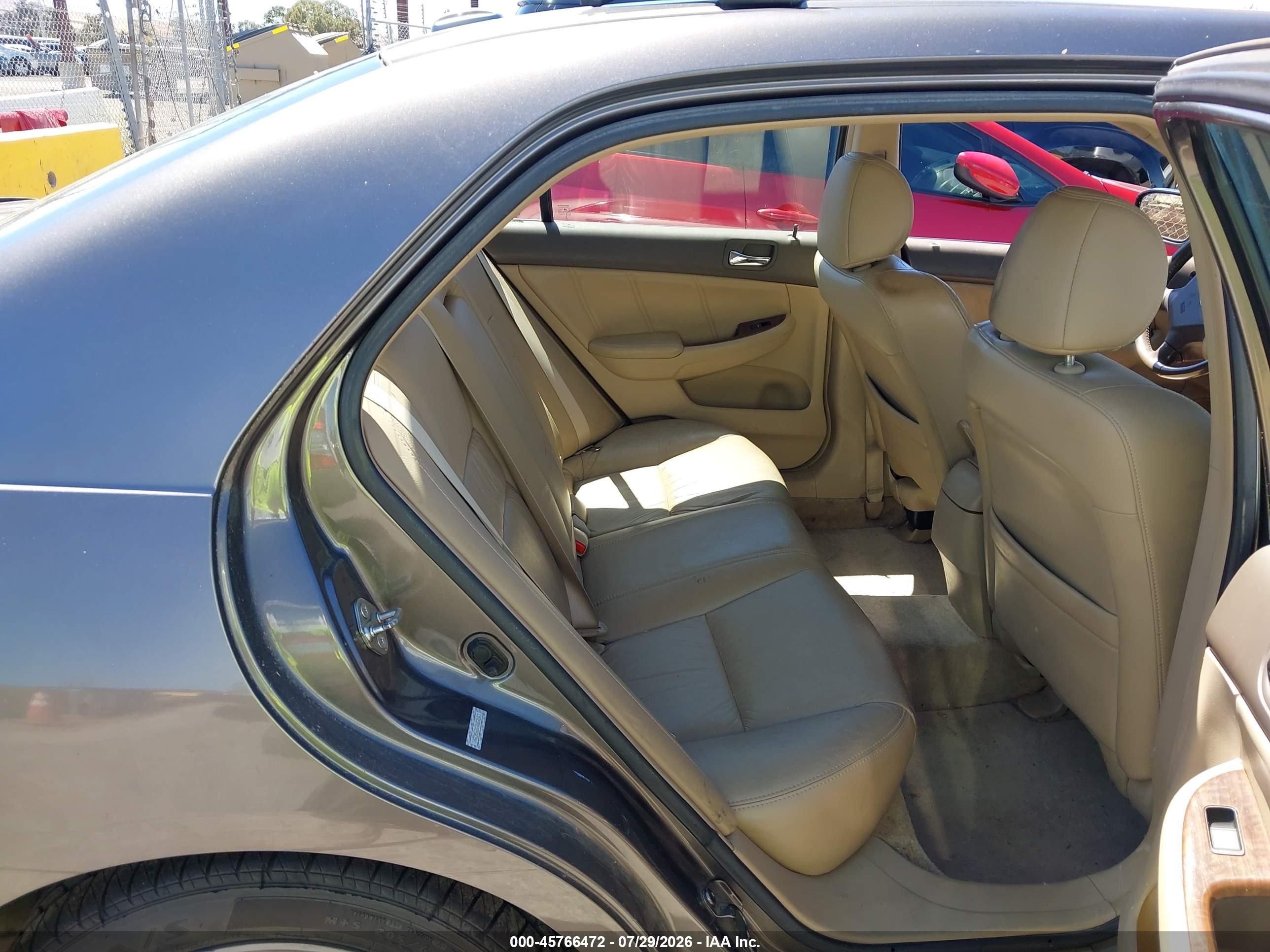 2007 Honda Accord 2.4 Ex Gray vin: 1HGCM56817A034563