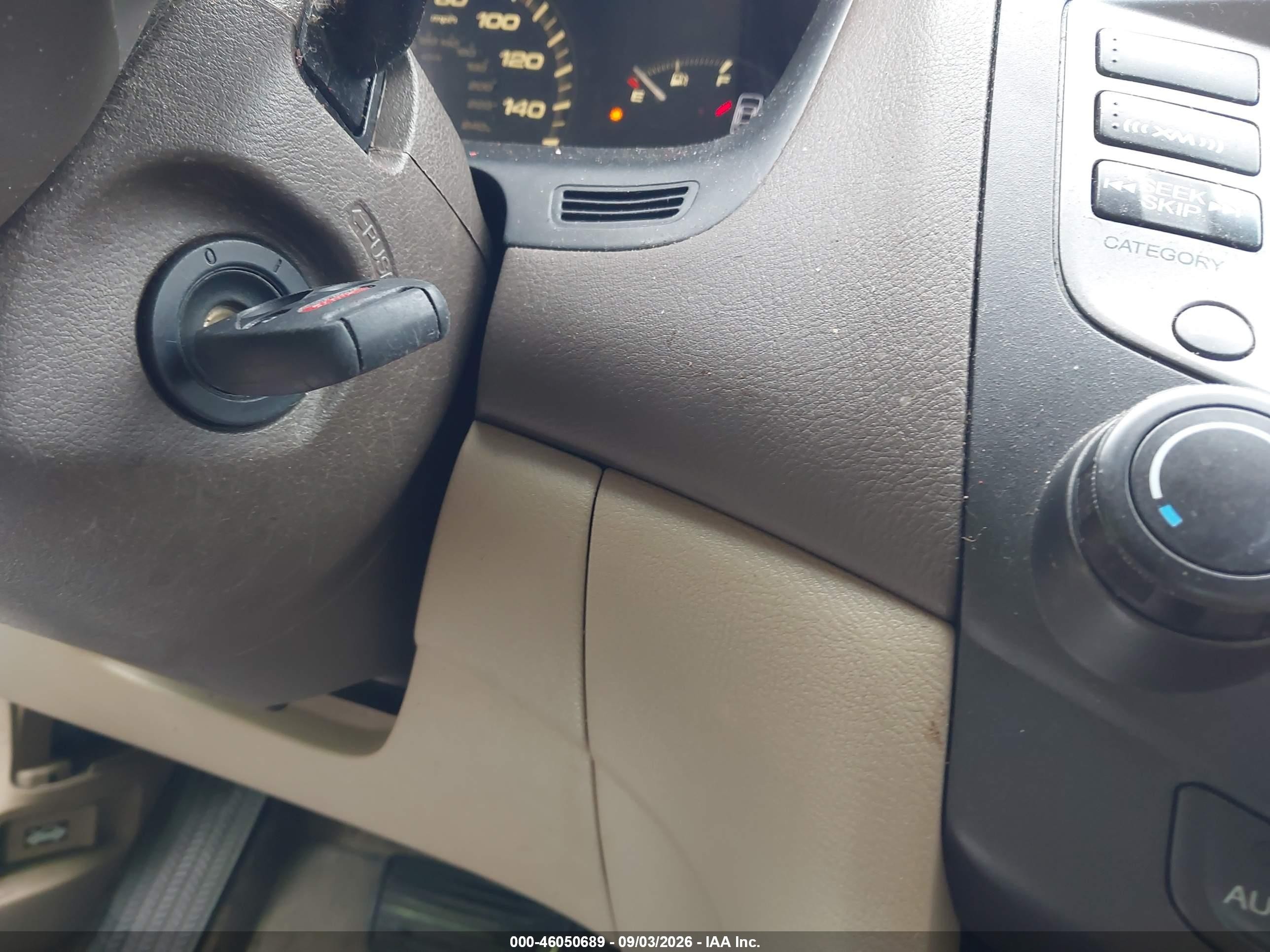 2007 Honda Accord 2.4 Ex White vin: 1HGCM56817A089918