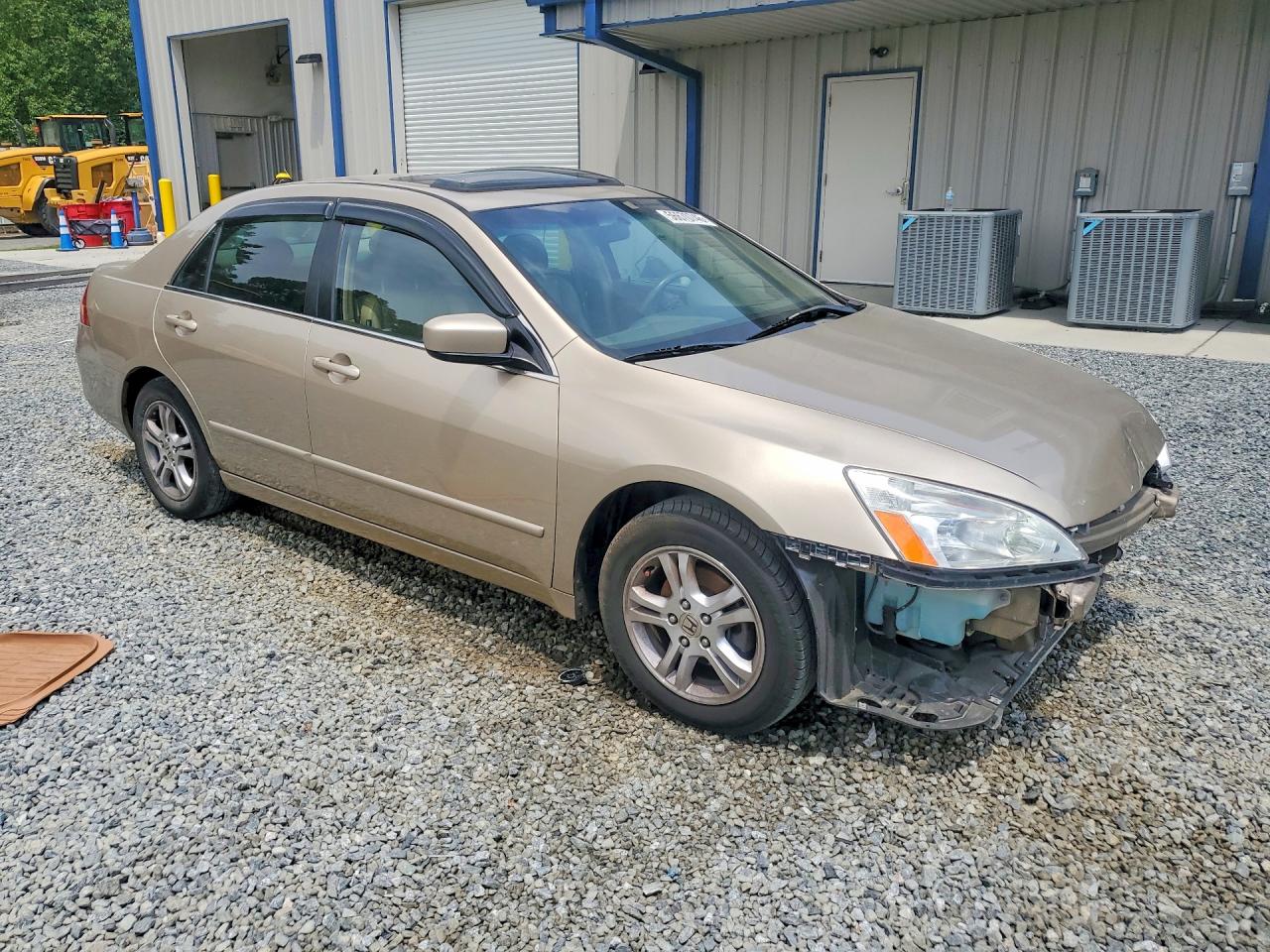 2007 Honda Accord Ex Gold vin: 1HGCM56817A139989