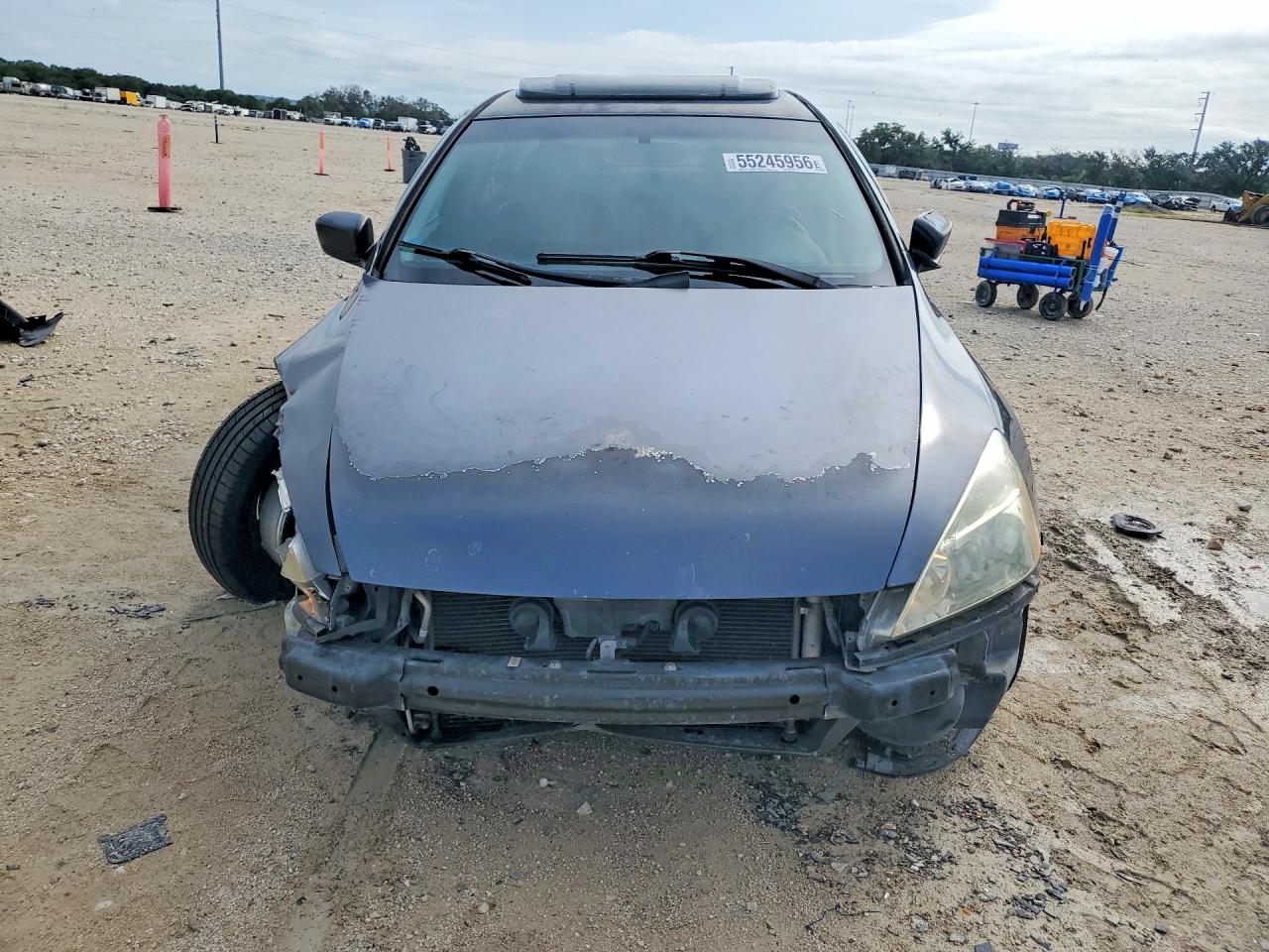 2007 Honda Accord Ex Charcoal vin: 1HGCM56817A161605