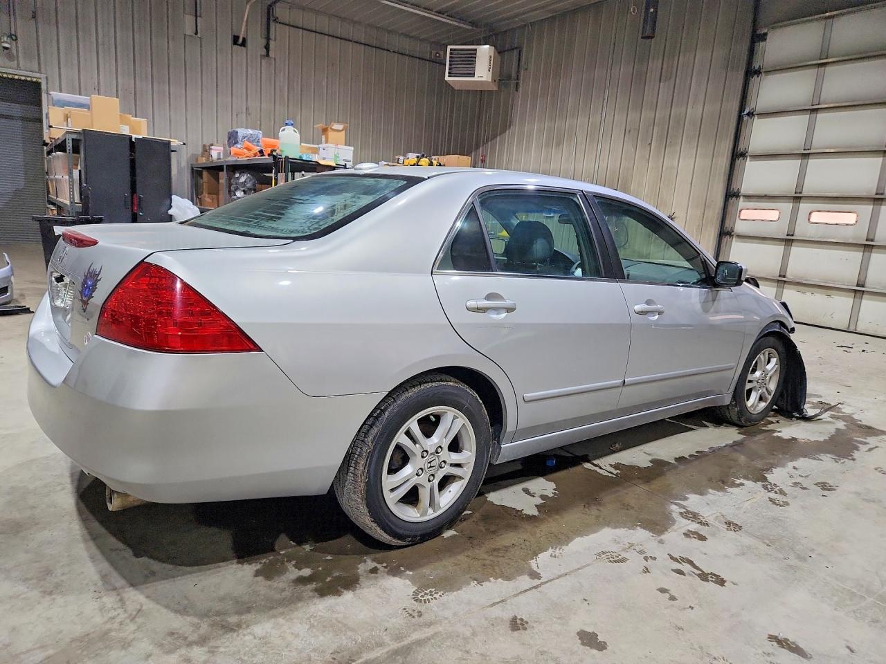 2007 Honda Accord Ex Gray vin: 1HGCM56817A220362