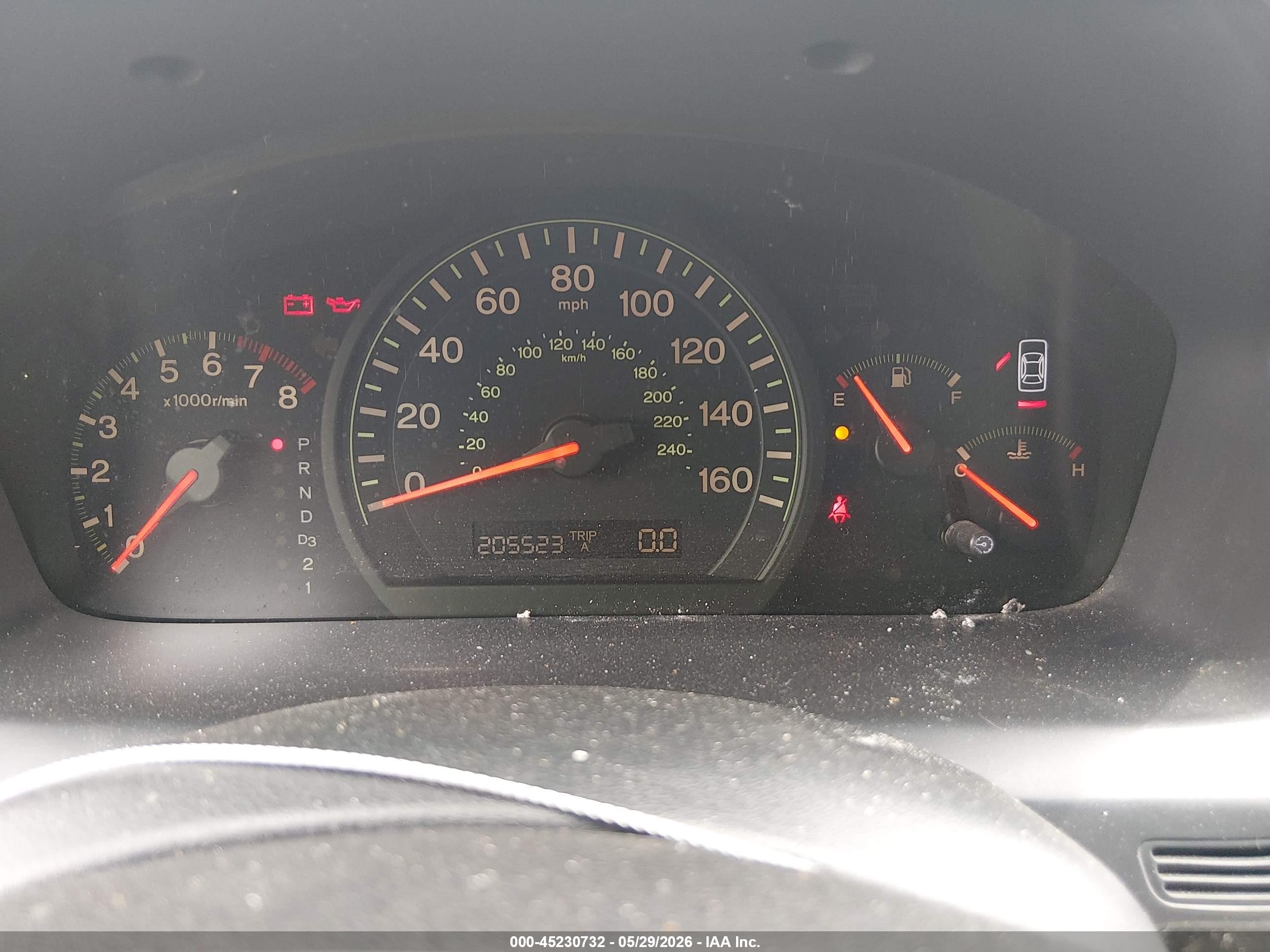 2004 Honda Accord 2.4 Ex Серый vin: 1HGCM56824A036172