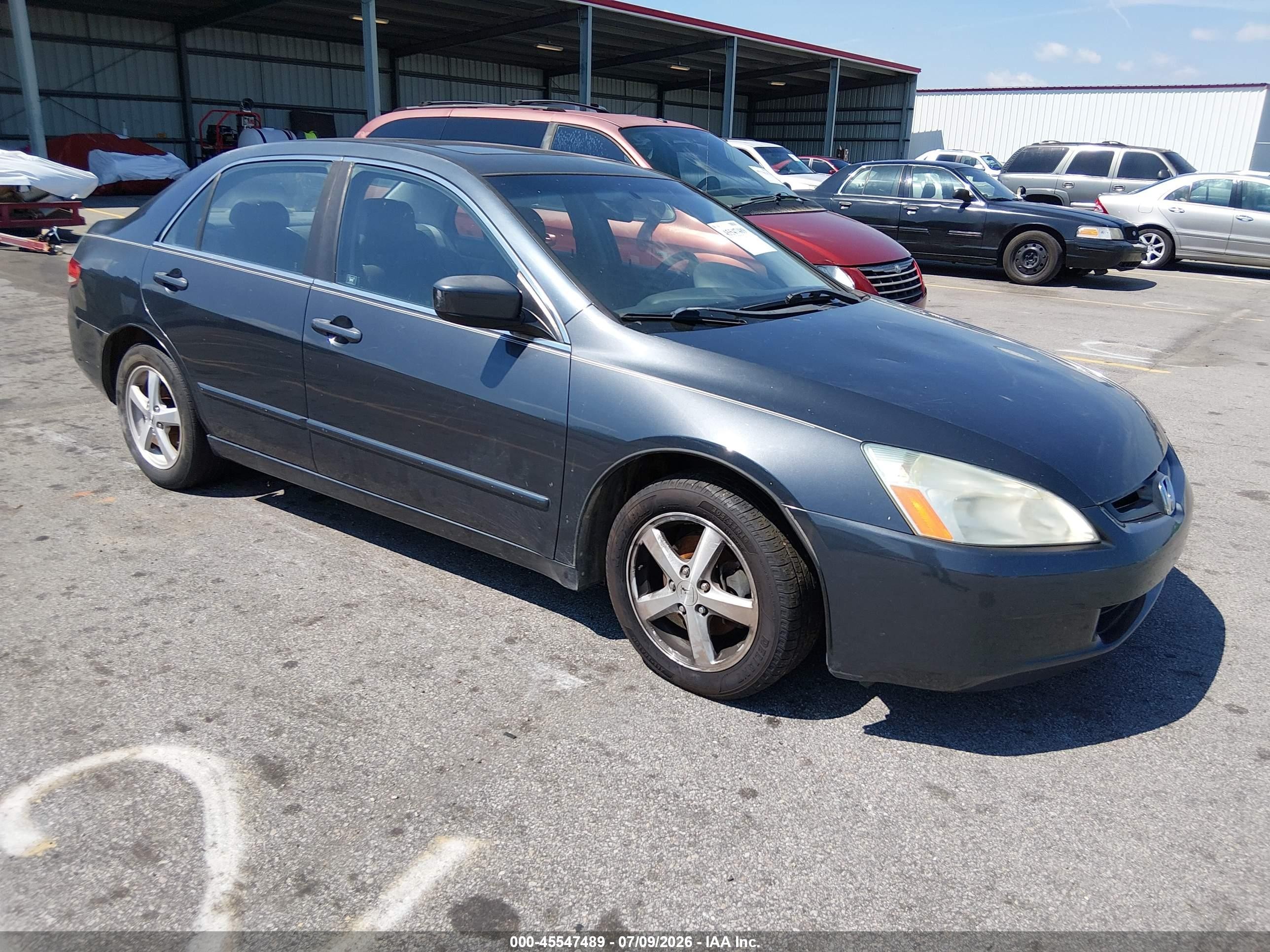 2004 Honda Accord 2.4 Ex Gray vin: 1HGCM56824A135493