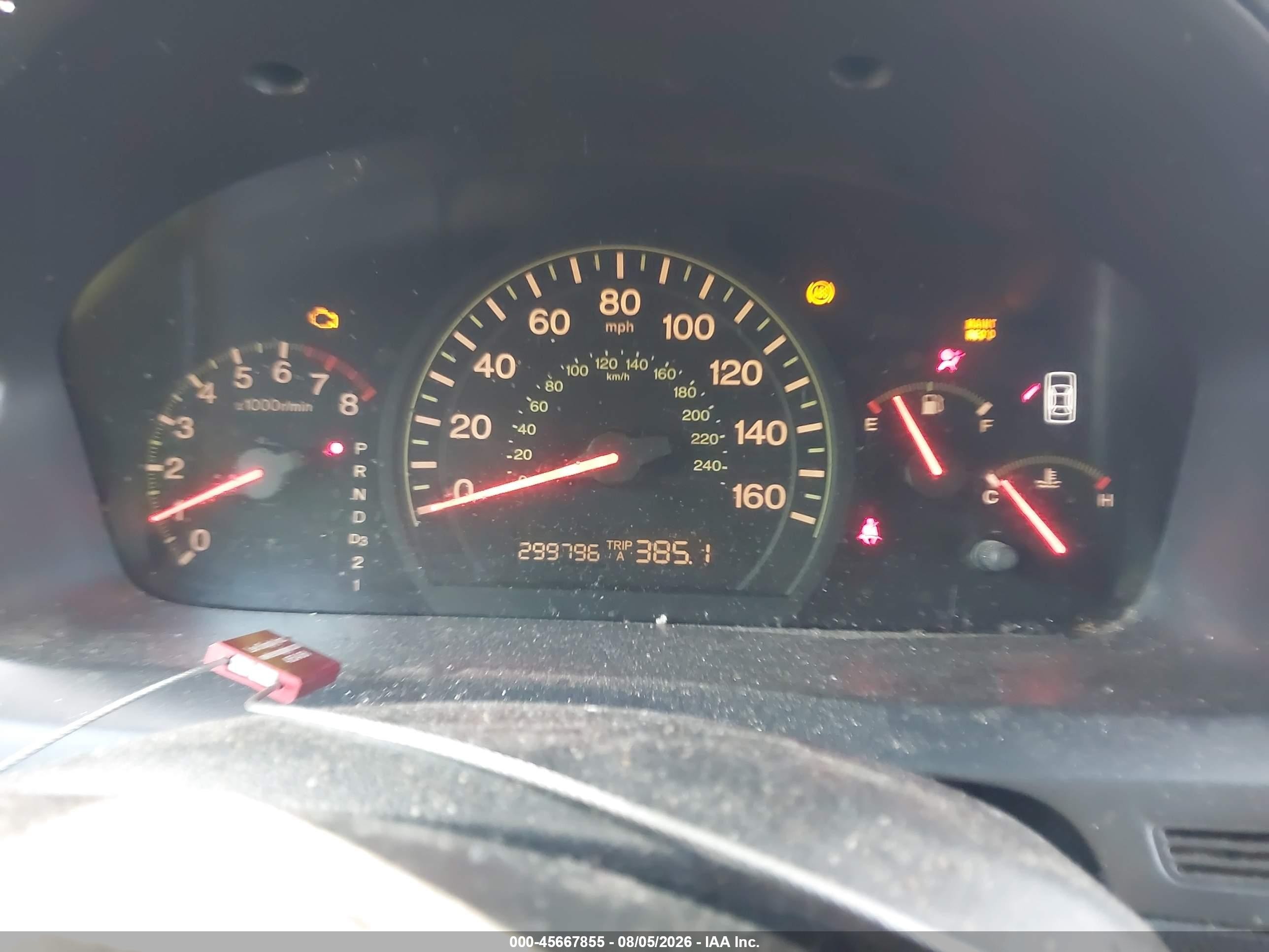 2005 Honda Accord 2.4 Ex Dark Blue vin: 1HGCM56825A037419