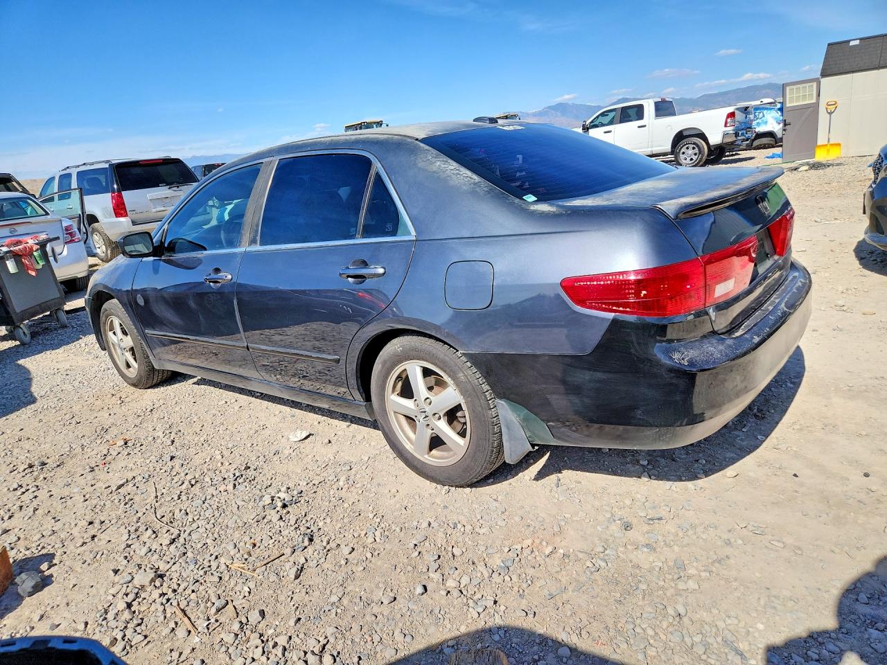 2005 Honda Accord Ex Gray vin: 1HGCM56825A042510