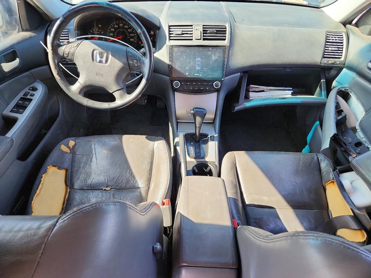 2005 Honda Accord Ex Gray vin: 1HGCM56825A042510