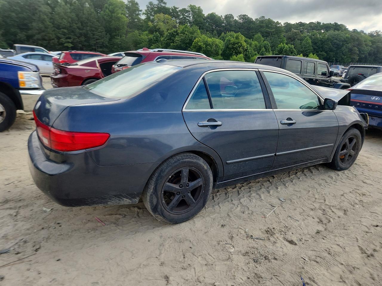 2005 Honda Accord Ex Gray vin: 1HGCM56825A086314
