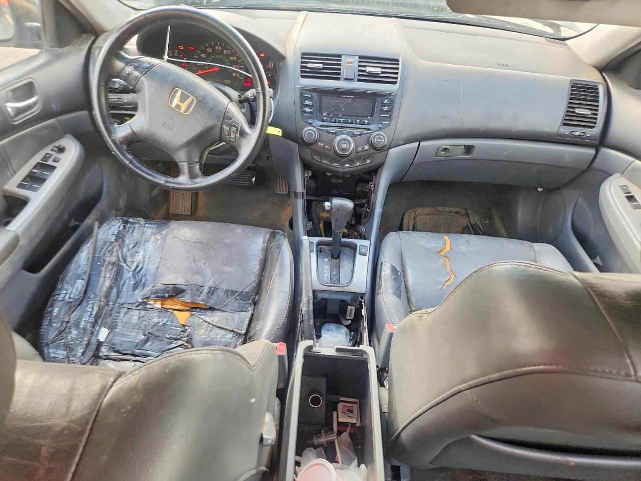 2005 Honda Accord Ex Gray vin: 1HGCM56825A086314