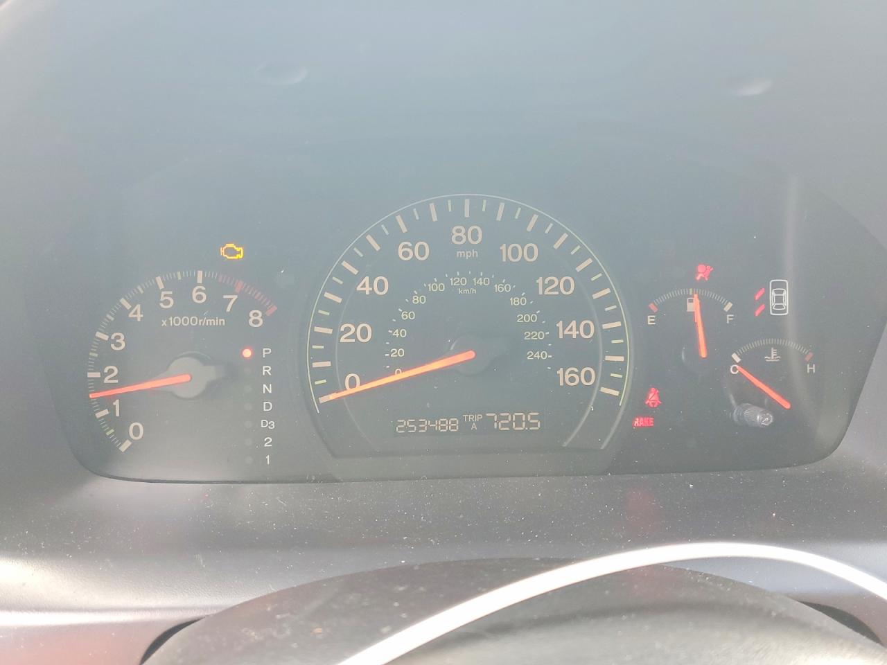 2005 Honda Accord Ex Бордовый vin: 1HGCM56825A186574