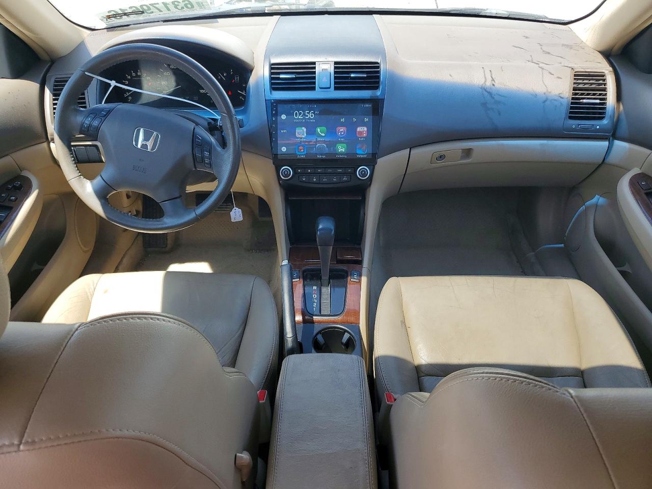 2006 Honda Accord Ex White vin: 1HGCM56826A011341