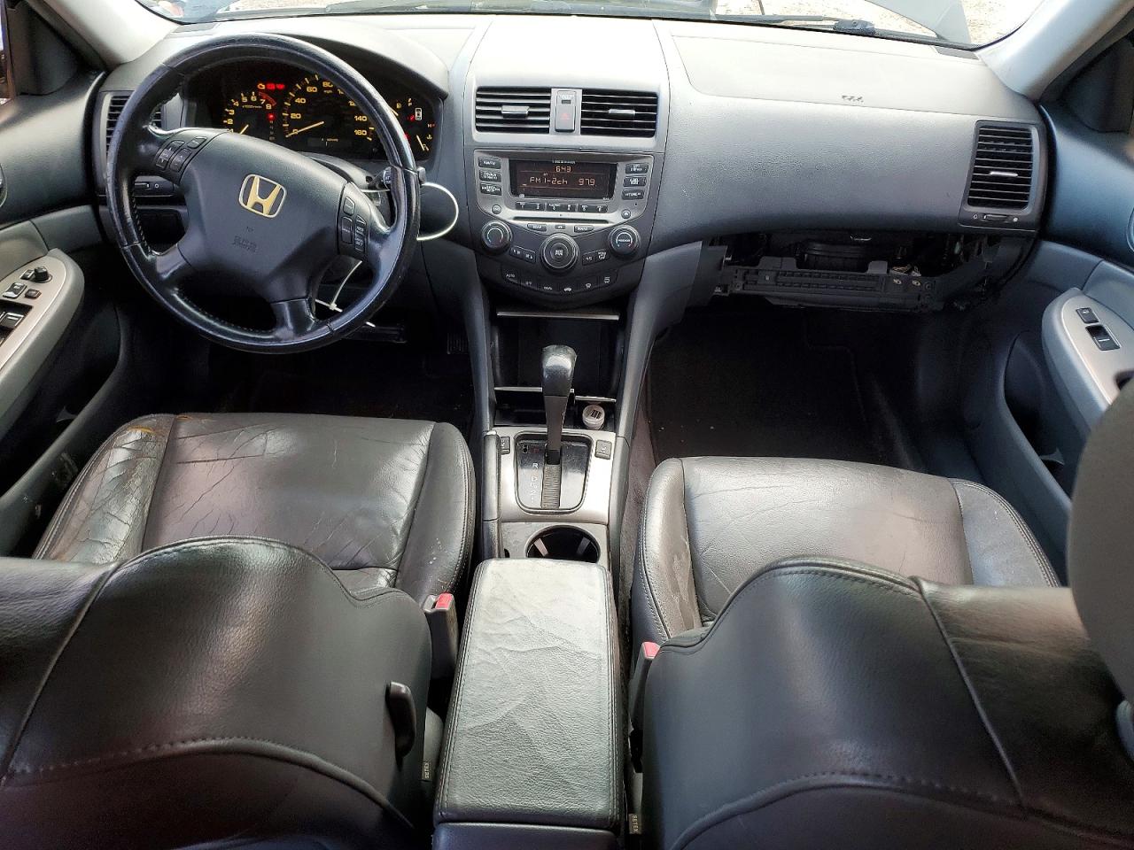 2006 Honda Accord Ex Gray vin: 1HGCM56826A014885