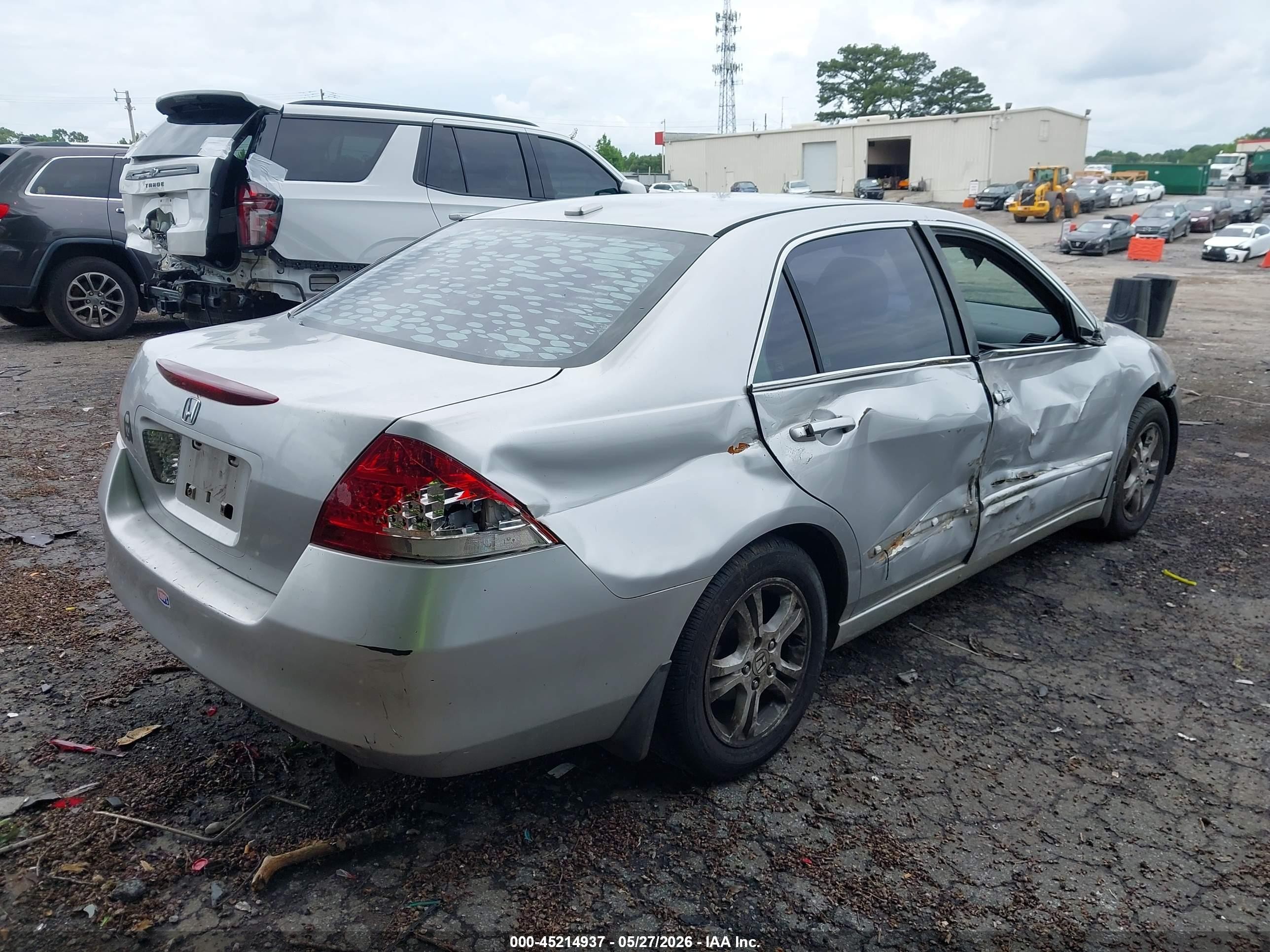 2006 Honda Accord 2.4 Ex Silver vin: 1HGCM56826A076643