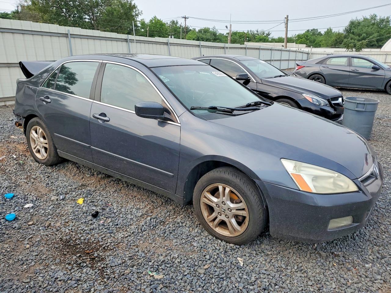 2006 Honda Accord Ex Gray vin: 1HGCM56826A112637