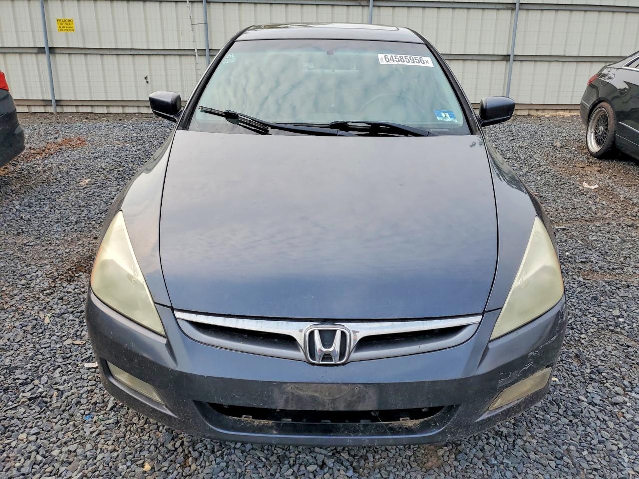 2006 Honda Accord Ex Gray vin: 1HGCM56826A112637