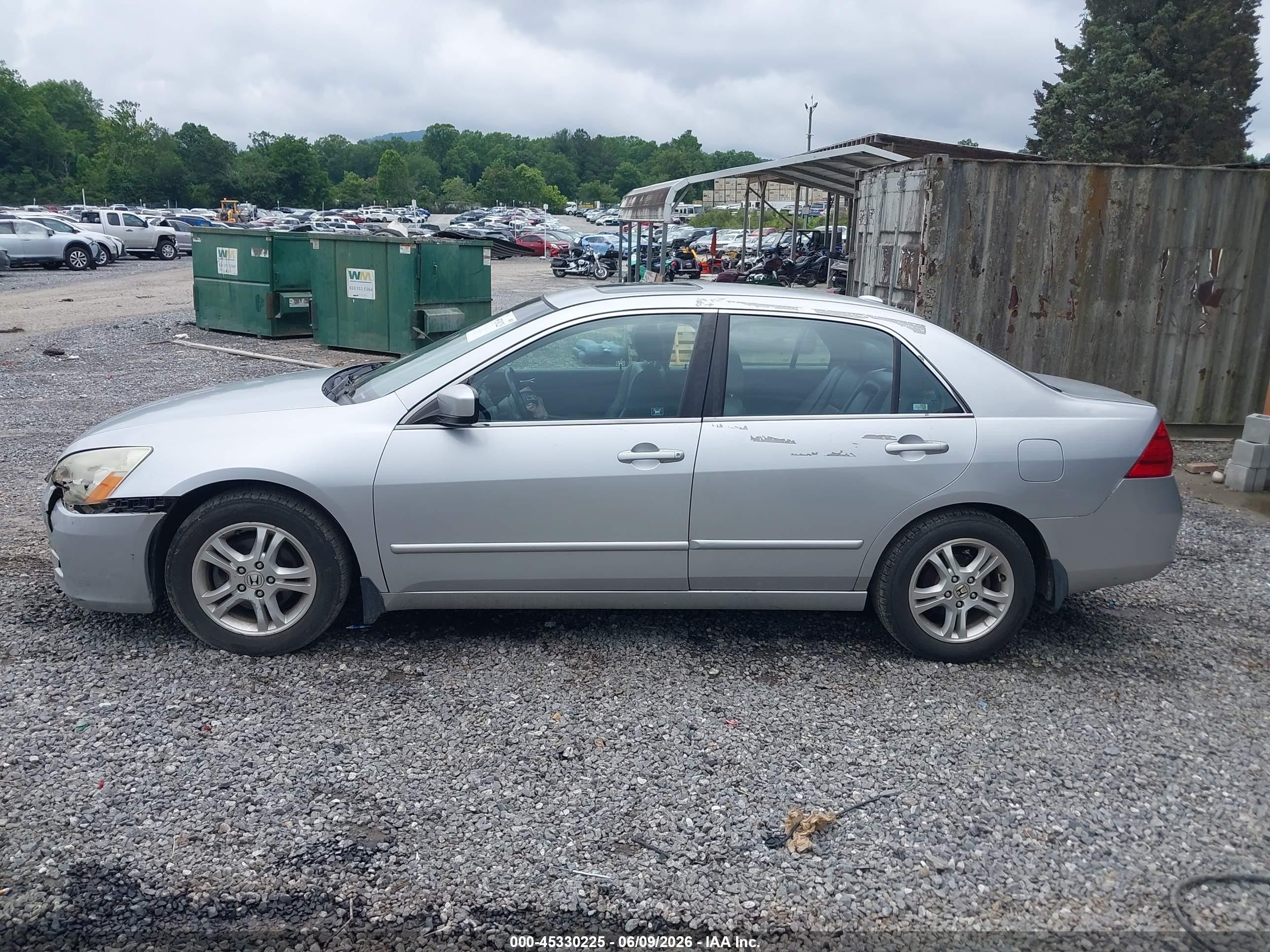 2006 Honda Accord 2.4 Ex Silver vin: 1HGCM56826A140891
