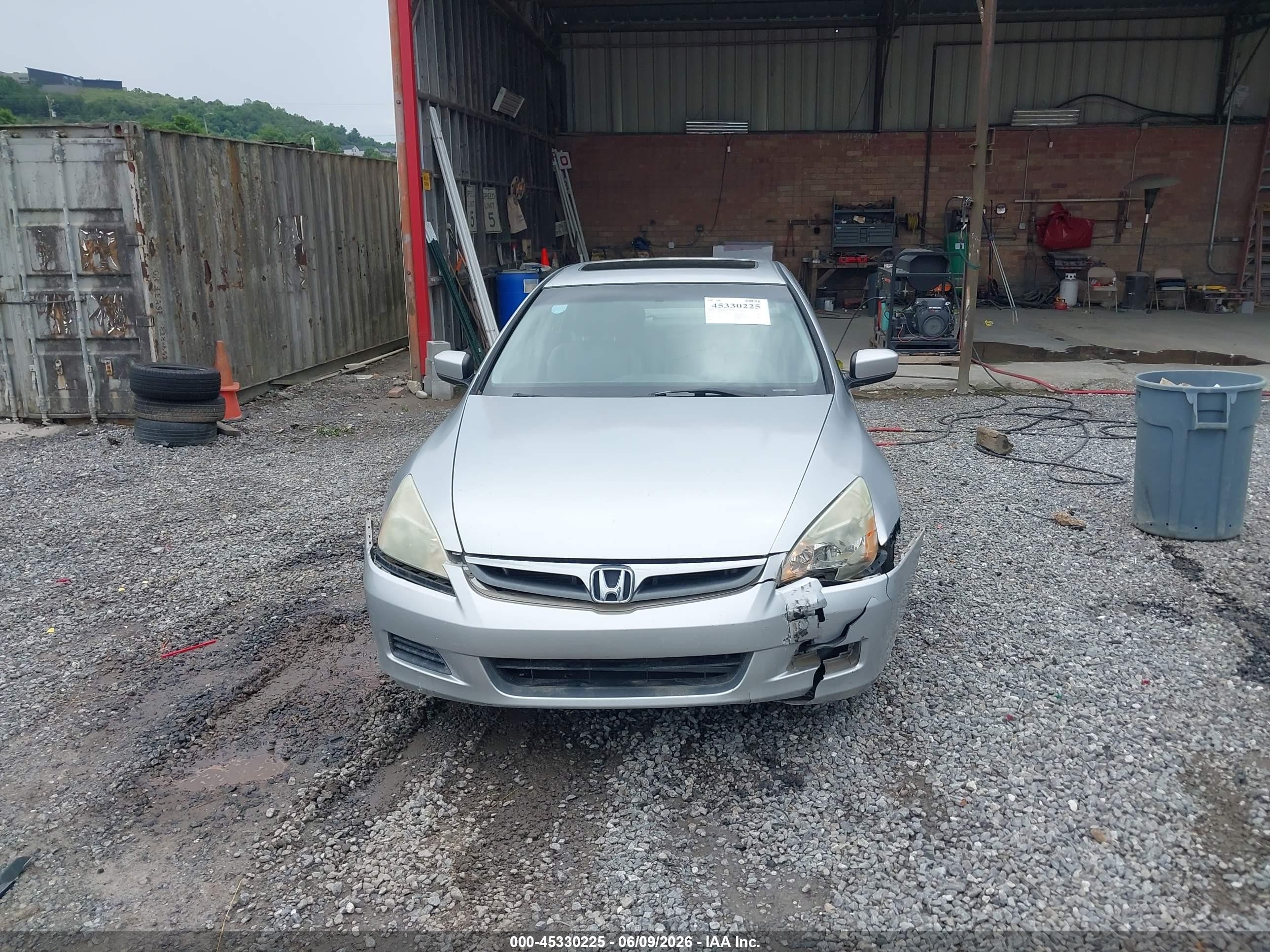 2006 Honda Accord 2.4 Ex Silver vin: 1HGCM56826A140891