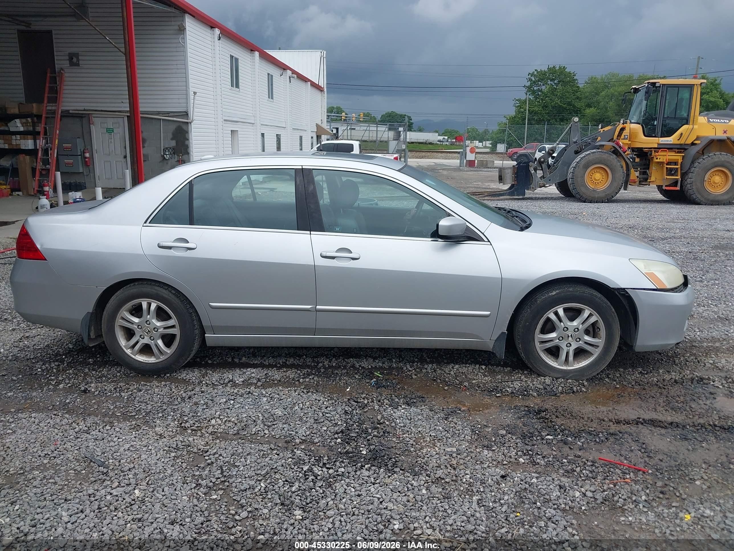 2006 Honda Accord 2.4 Ex Silver vin: 1HGCM56826A140891