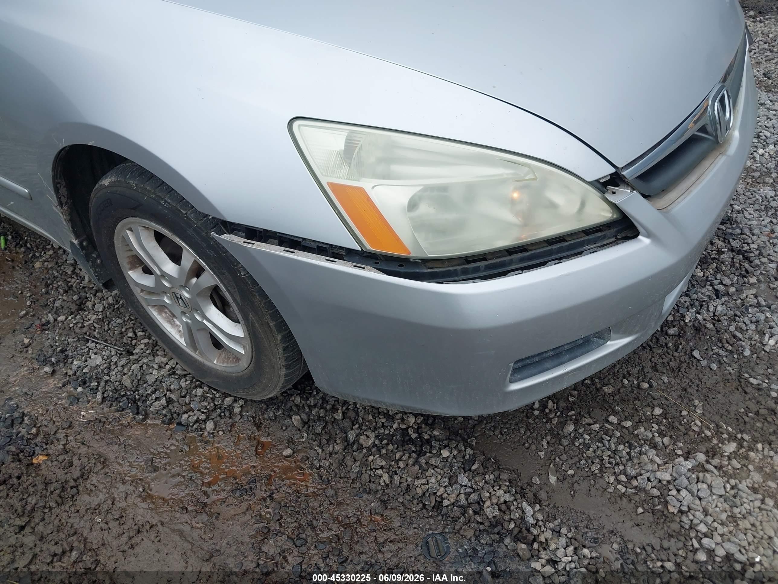 2006 Honda Accord 2.4 Ex Silver vin: 1HGCM56826A140891