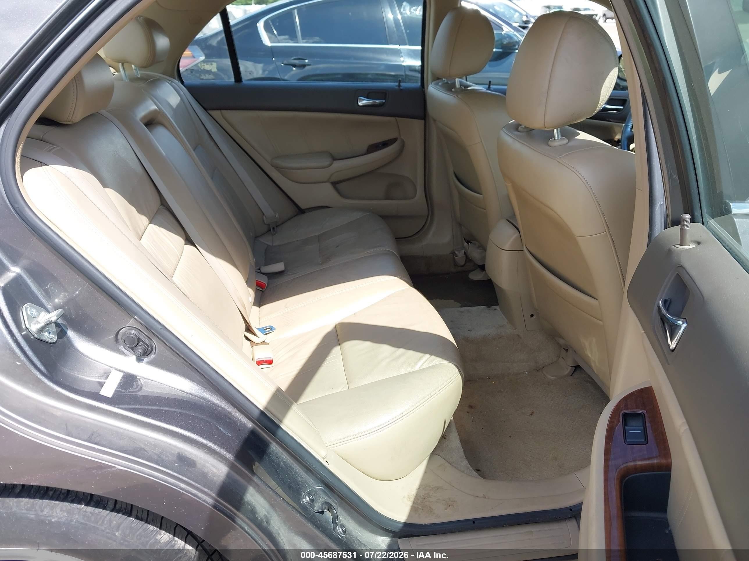 2006 Honda Accord 2.4 Ex Gray vin: 1HGCM56826A151874