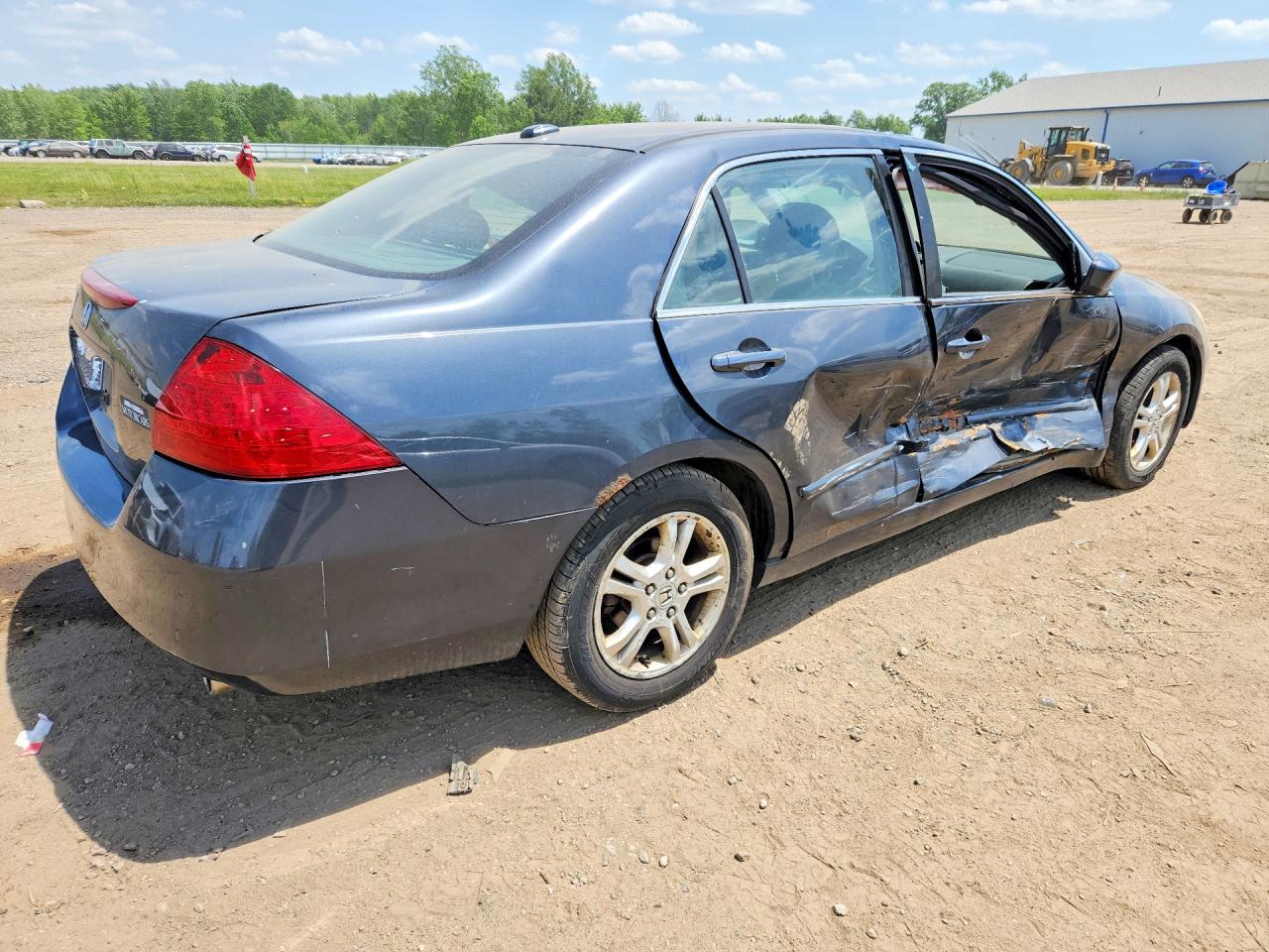 2006 Honda Accord Gray vin: 1HGCM56826A172739