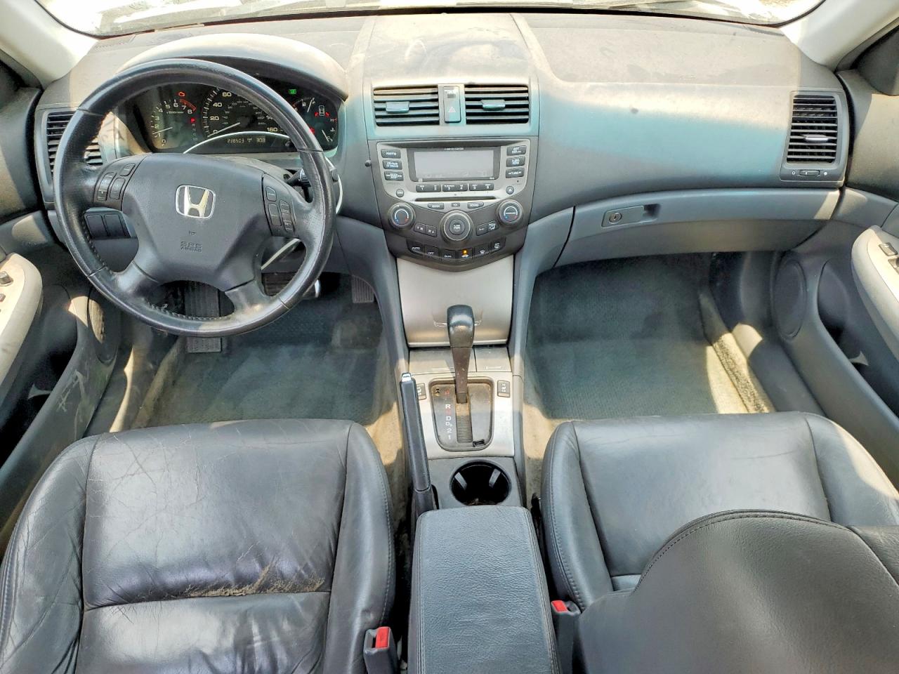 2007 Honda Accord Ex Silver vin: 1HGCM56827A012362