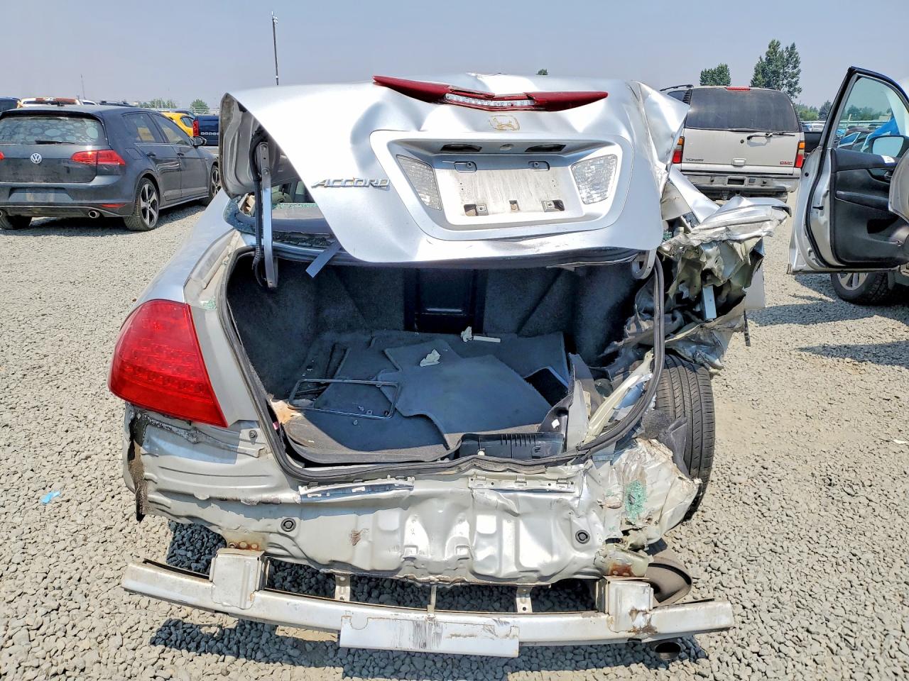 2007 Honda Accord Ex Silver vin: 1HGCM56827A012362