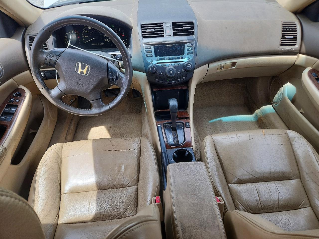 2007 Honda Accord Ex White vin: 1HGCM56827A035804