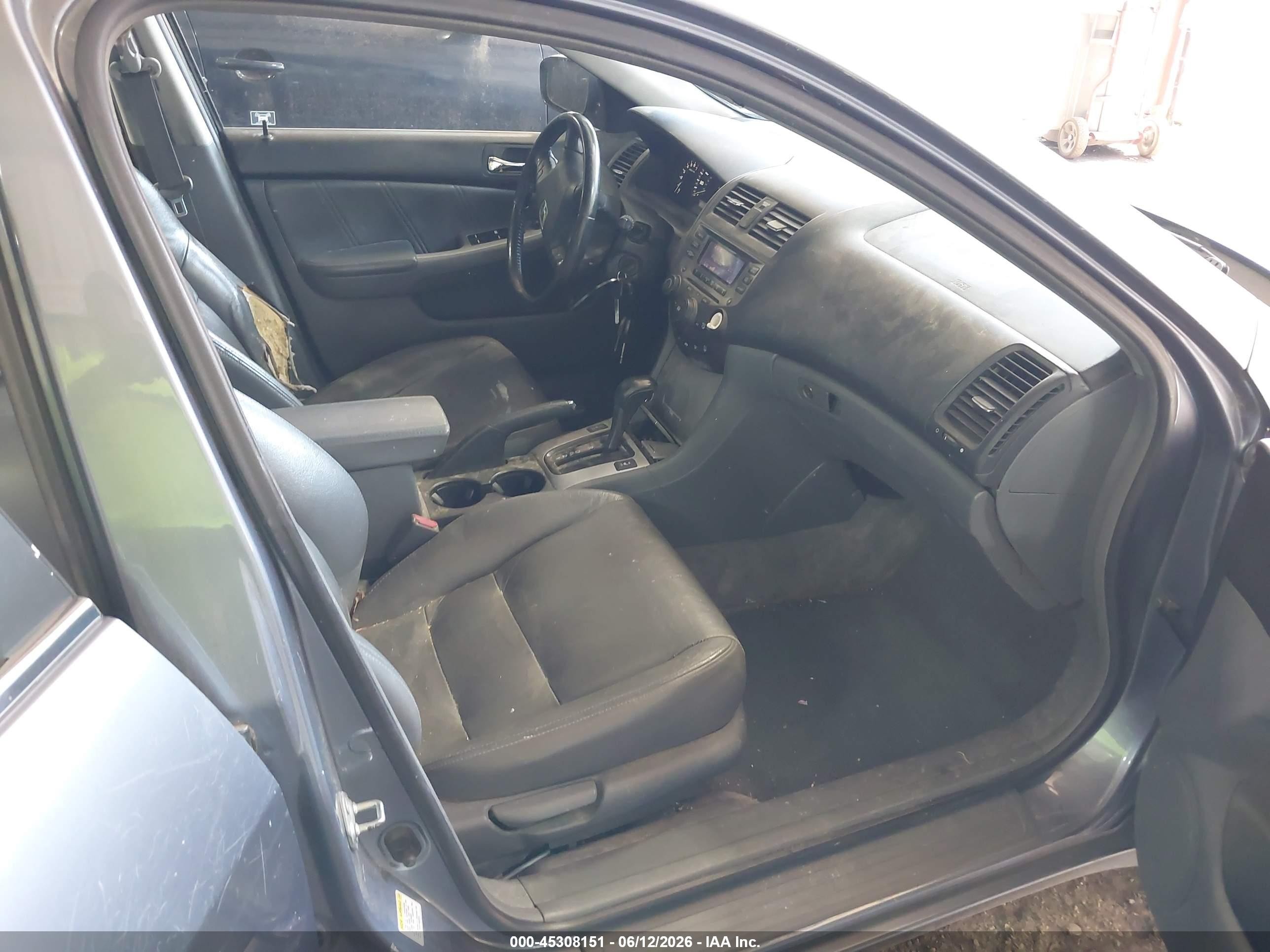 2007 Honda Accord 2.4 Ex Синий vin: 1HGCM56827A127835