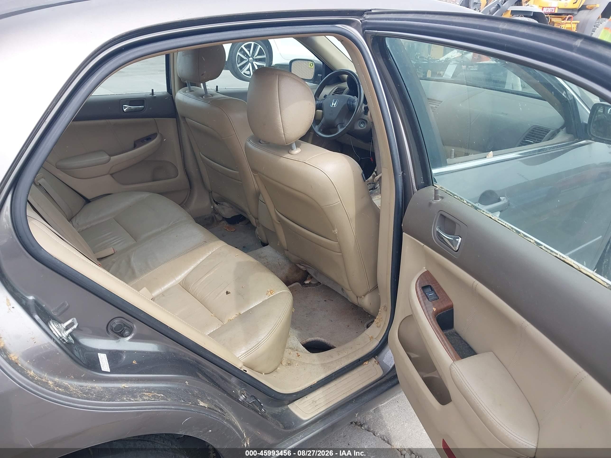 2007 Honda Accord 2.4 Ex Silver vin: 1HGCM56827A216613