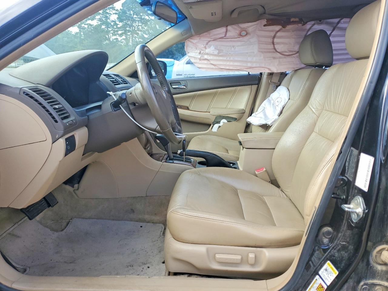 2007 Honda Accord Ex Черный vin: 1HGCM56827A218118