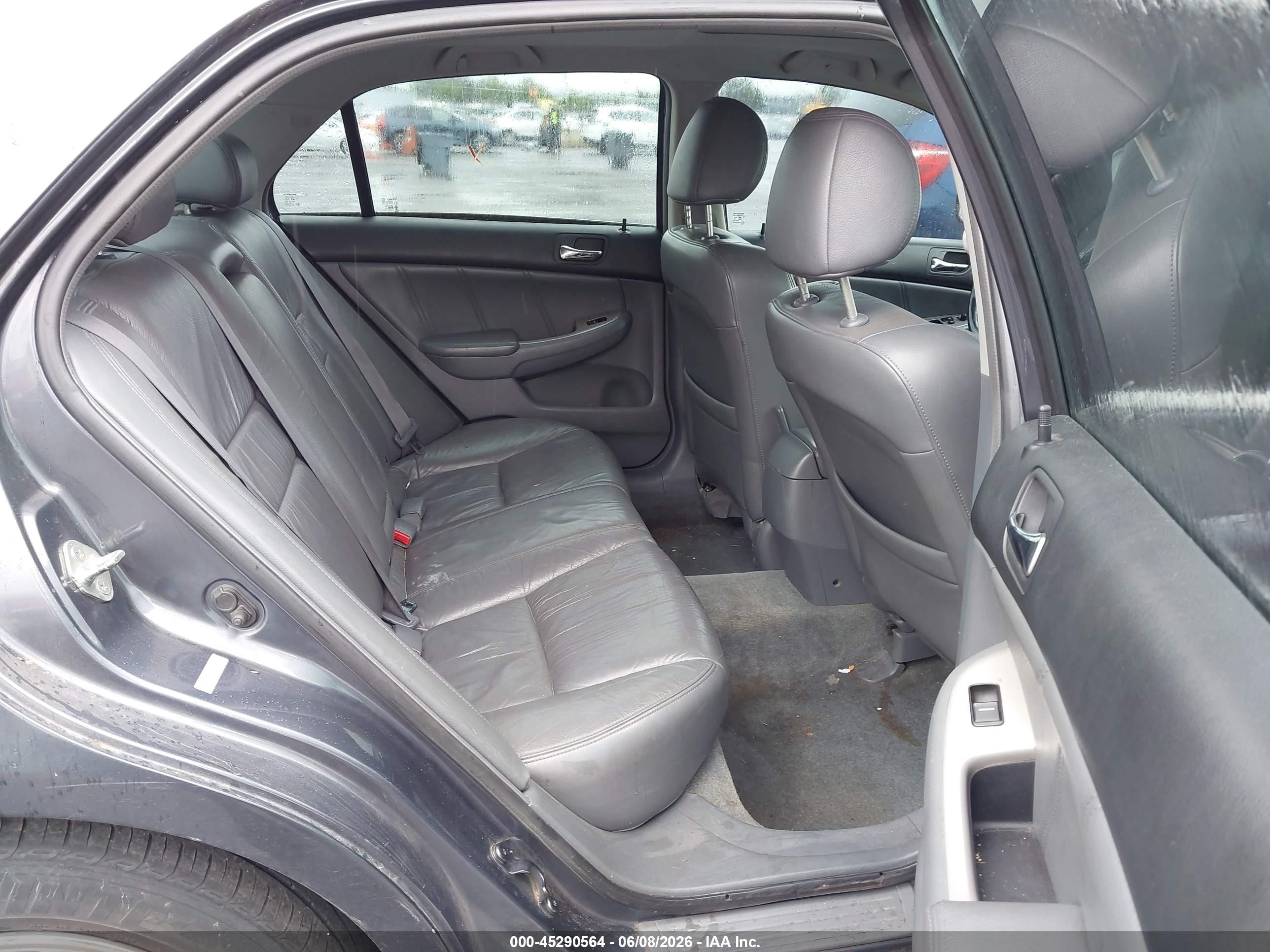 2007 Honda Accord 2.4 Ex Gray vin: 1HGCM56827A220550