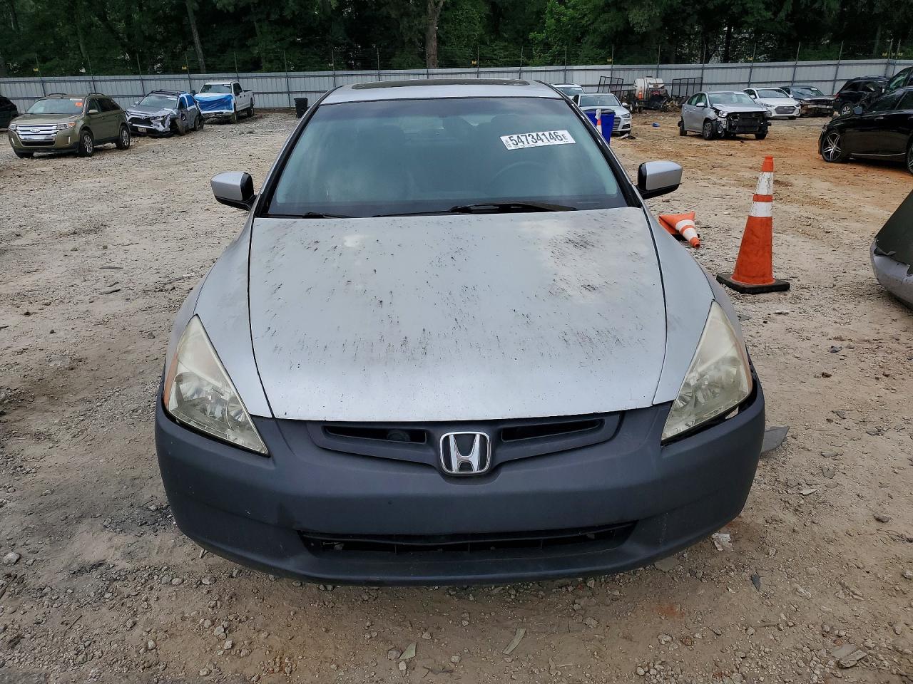 2004 Honda Accord Ex Серебряный vin: 1HGCM56834A004573