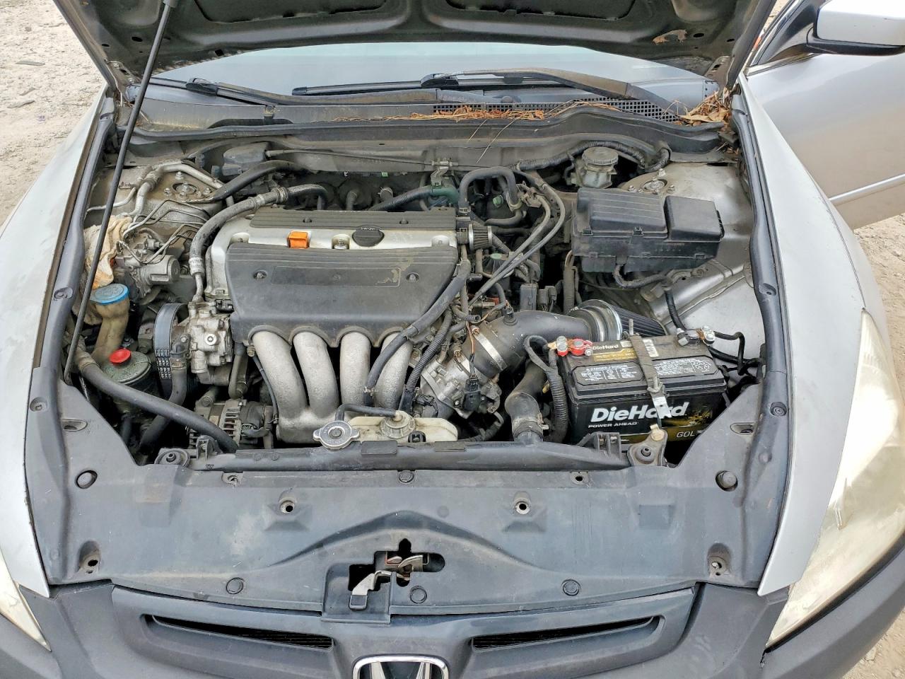 2004 Honda Accord Ex Серебряный vin: 1HGCM56834A004573